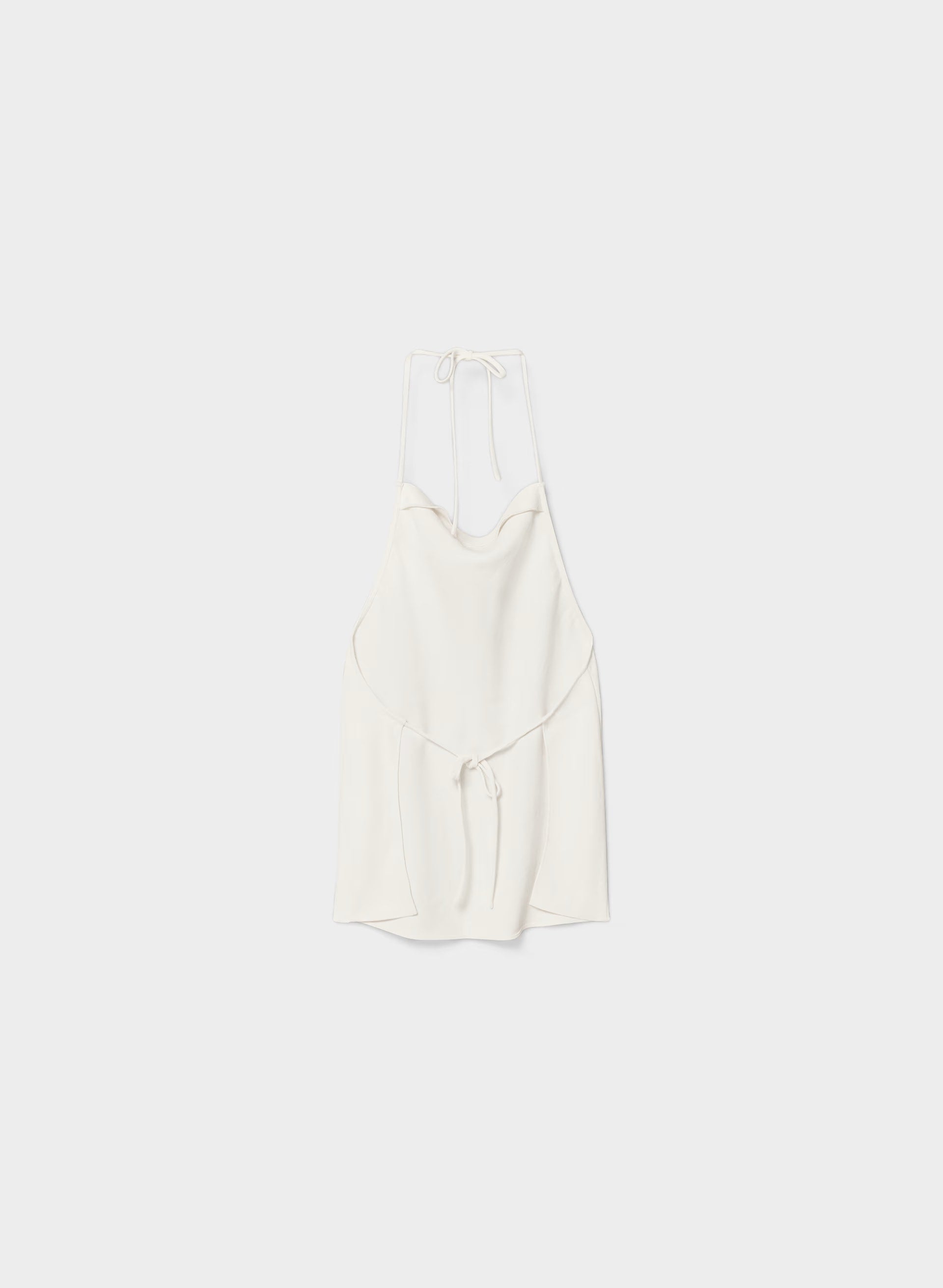 Honours Halter Top - Crepette™ - LIGHT BIRCH
