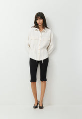 Fieldnote Blouse - Crepette™ - LIGHT BIRCH