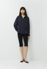 Fieldnote Blouse - Crepette™ - DARK NIGHT NAVY