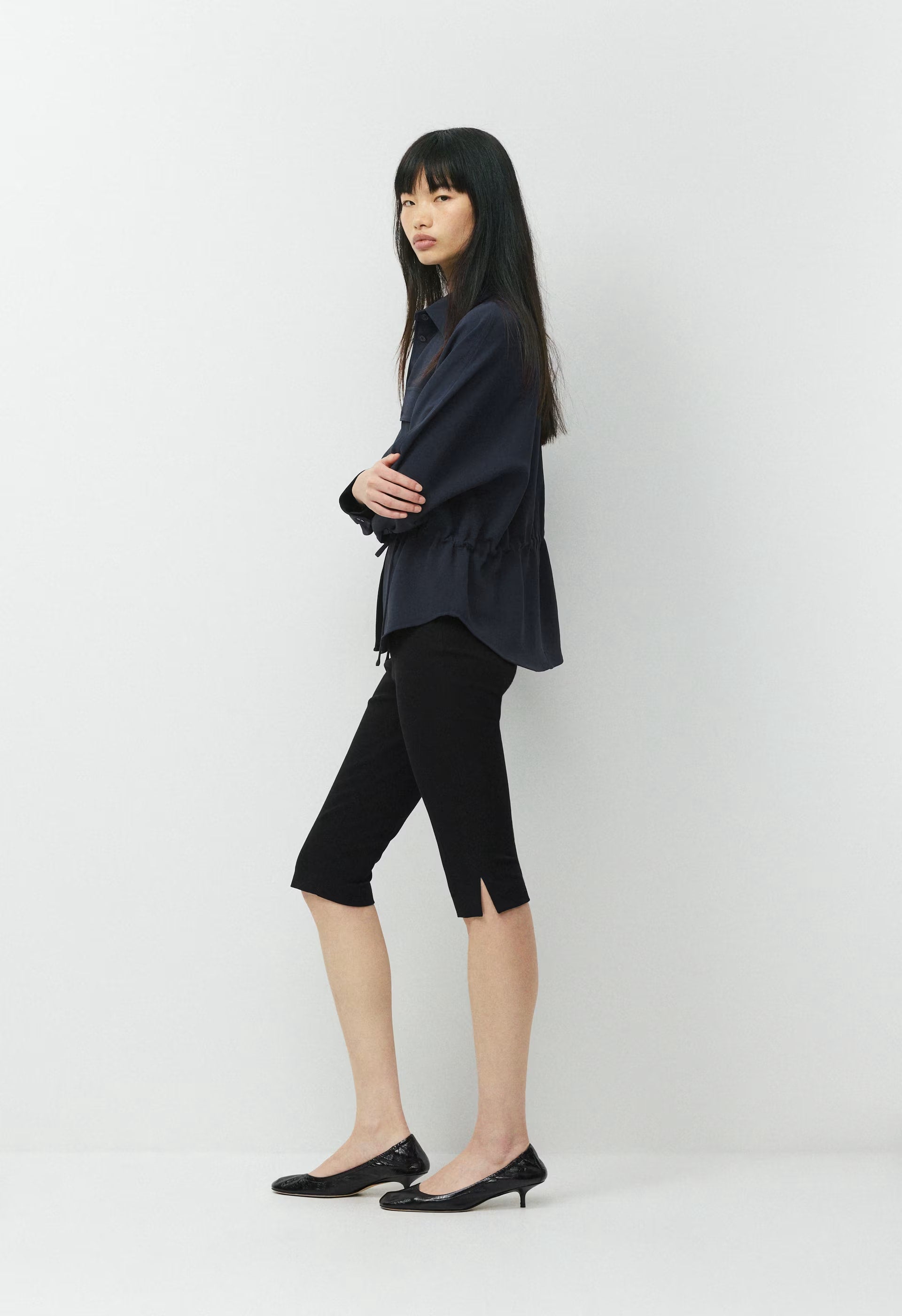 Fieldnote Blouse - Crepette™ - DARK NIGHT NAVY