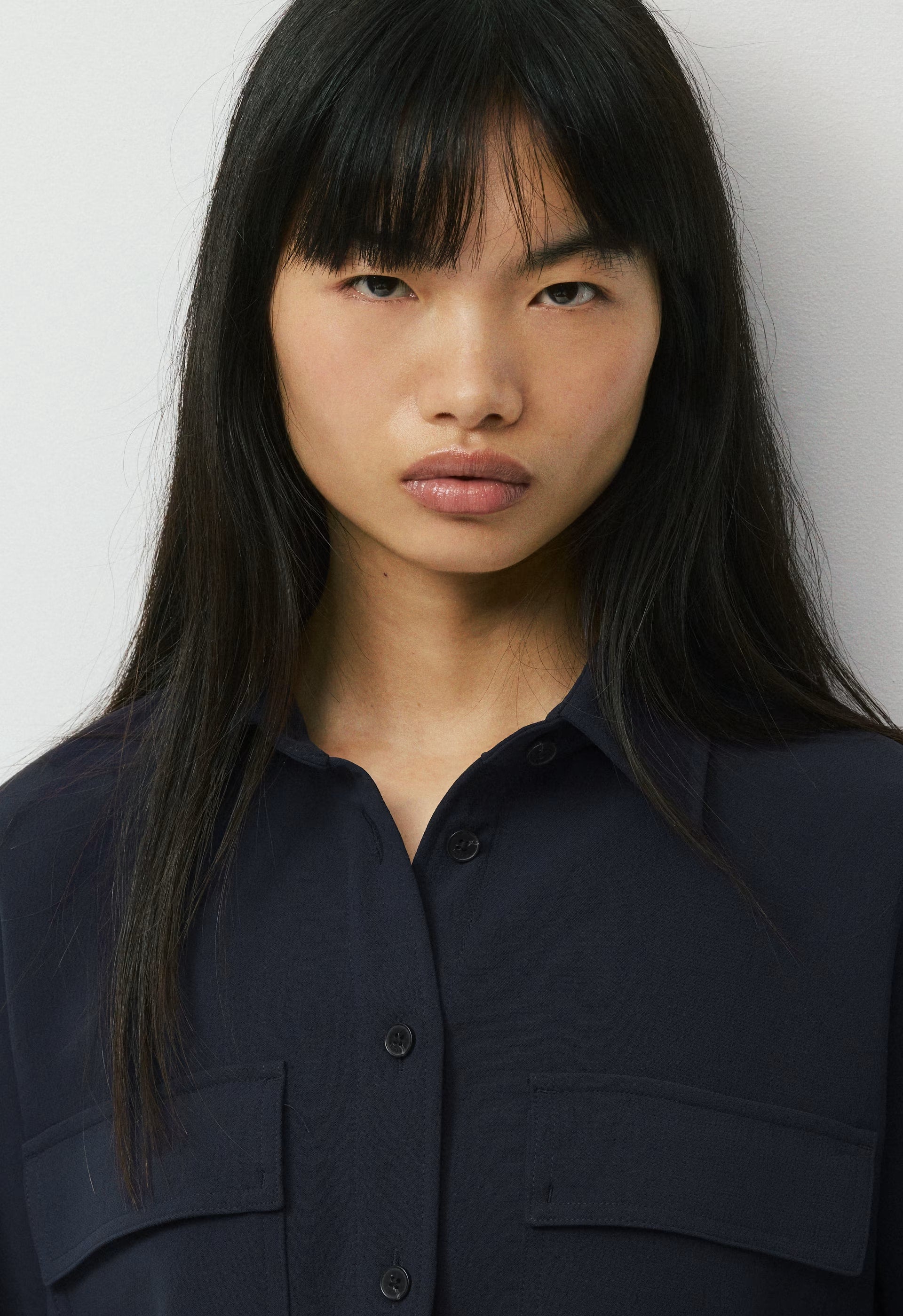 Fieldnote Blouse - Crepette™ - DARK NIGHT NAVY
