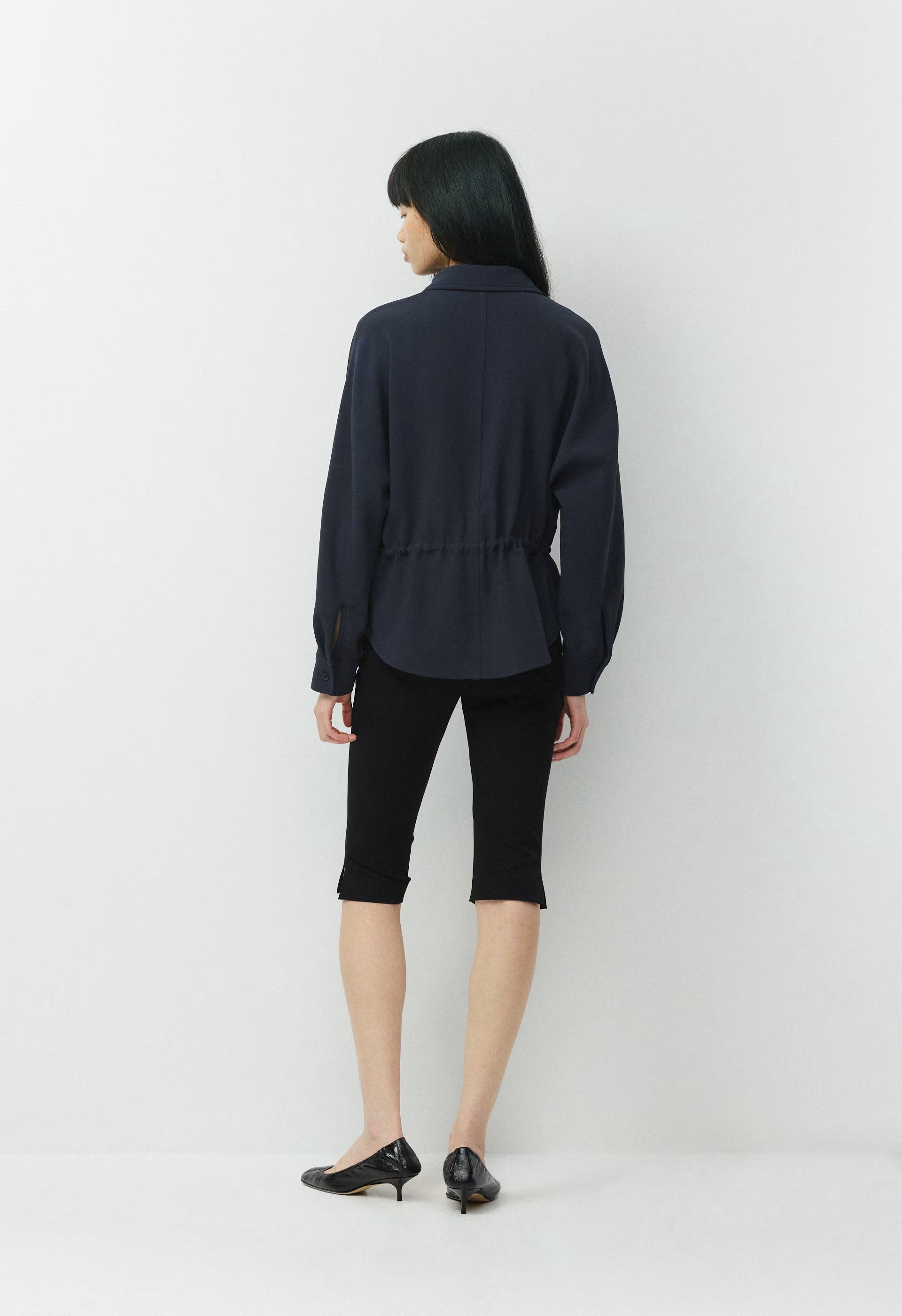 Fieldnote Blouse - Crepette™ - DARK NIGHT NAVY