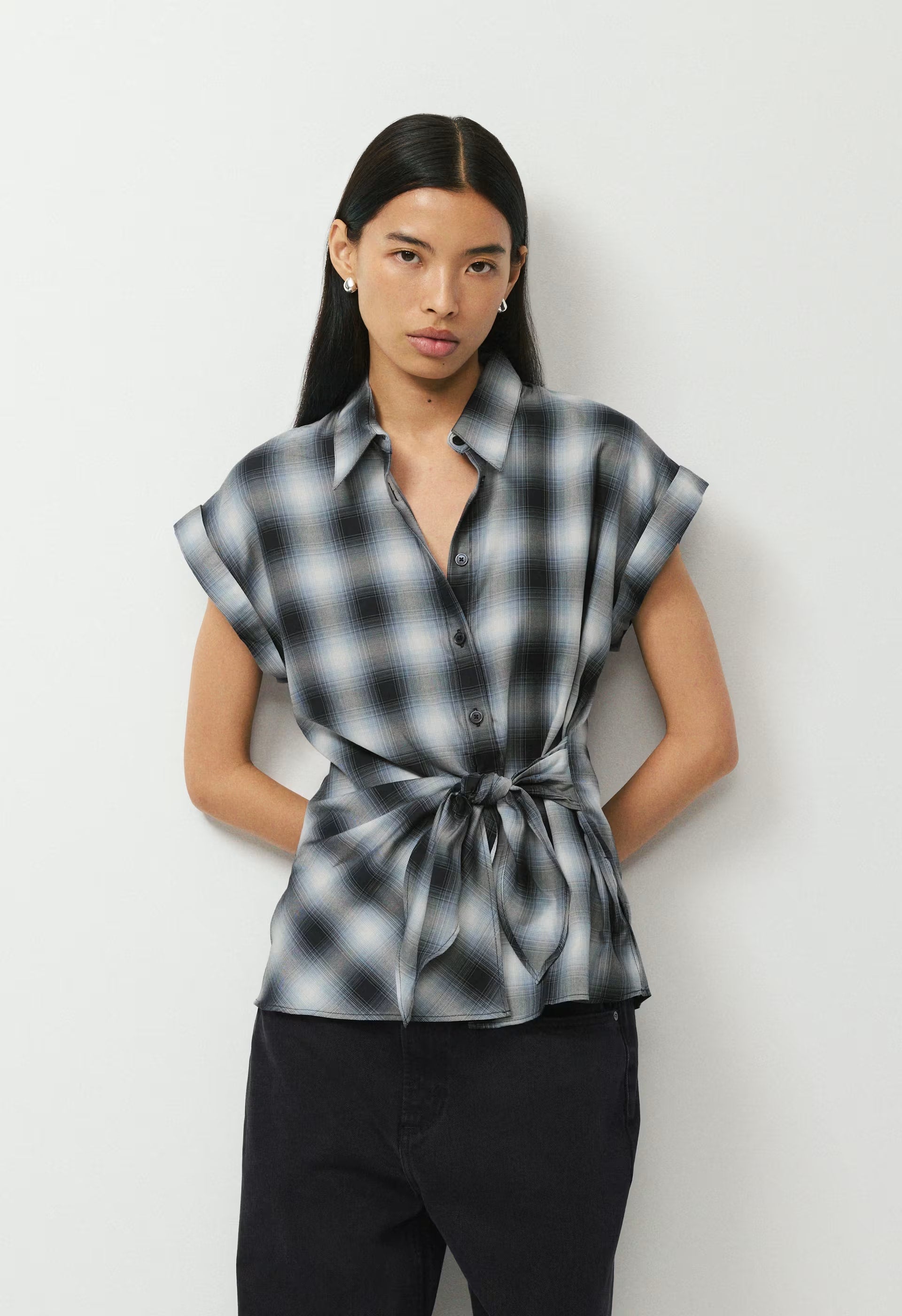 Blueprint Shirt - ADMRL NVY/ LT BIRCH