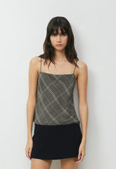 Kettle Silk Camisole - DK GREY/ SSIDE CREAM