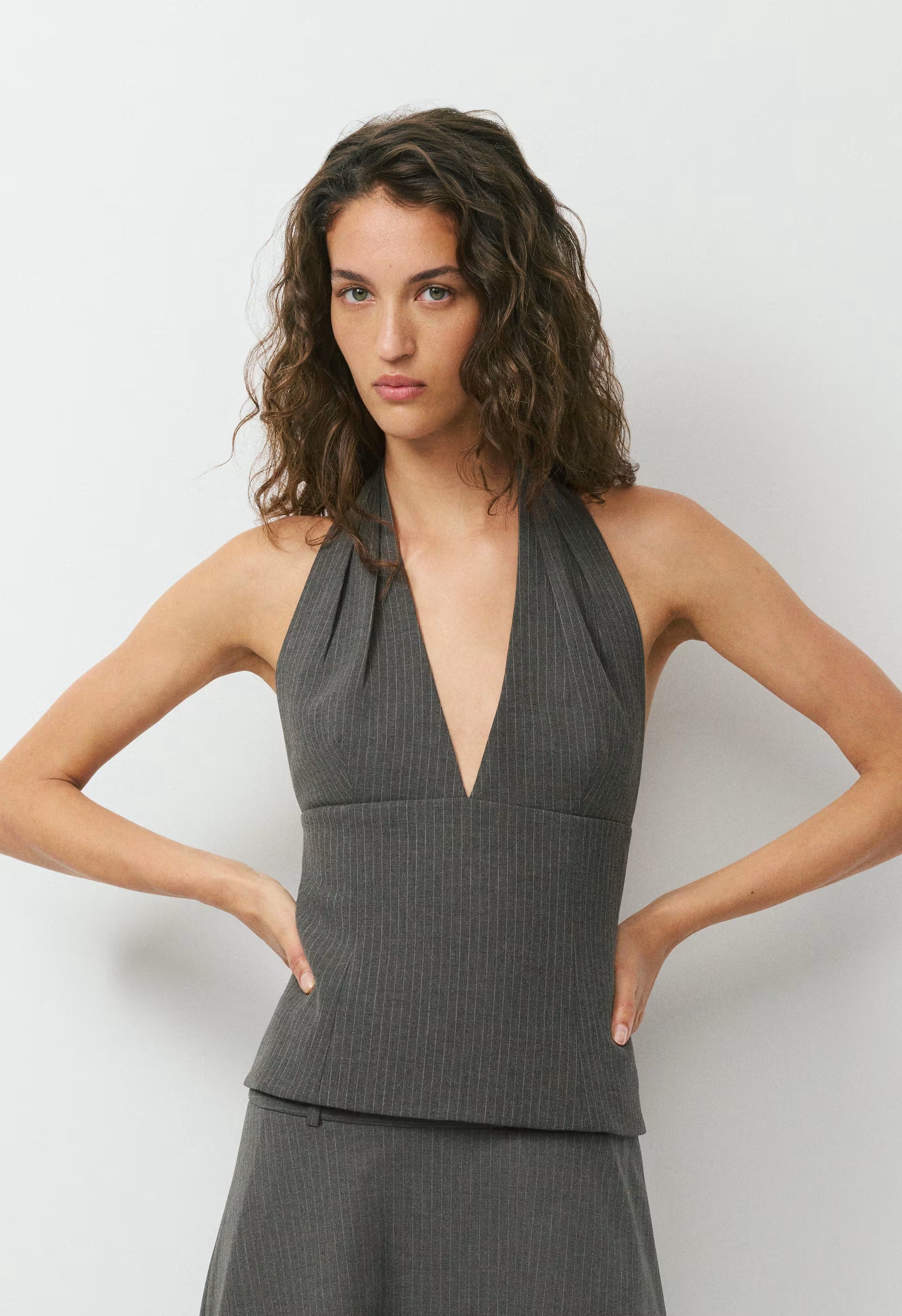 Lexicon Halter Top - Eversential™ - HTHR CHRCL/NMD TUP
