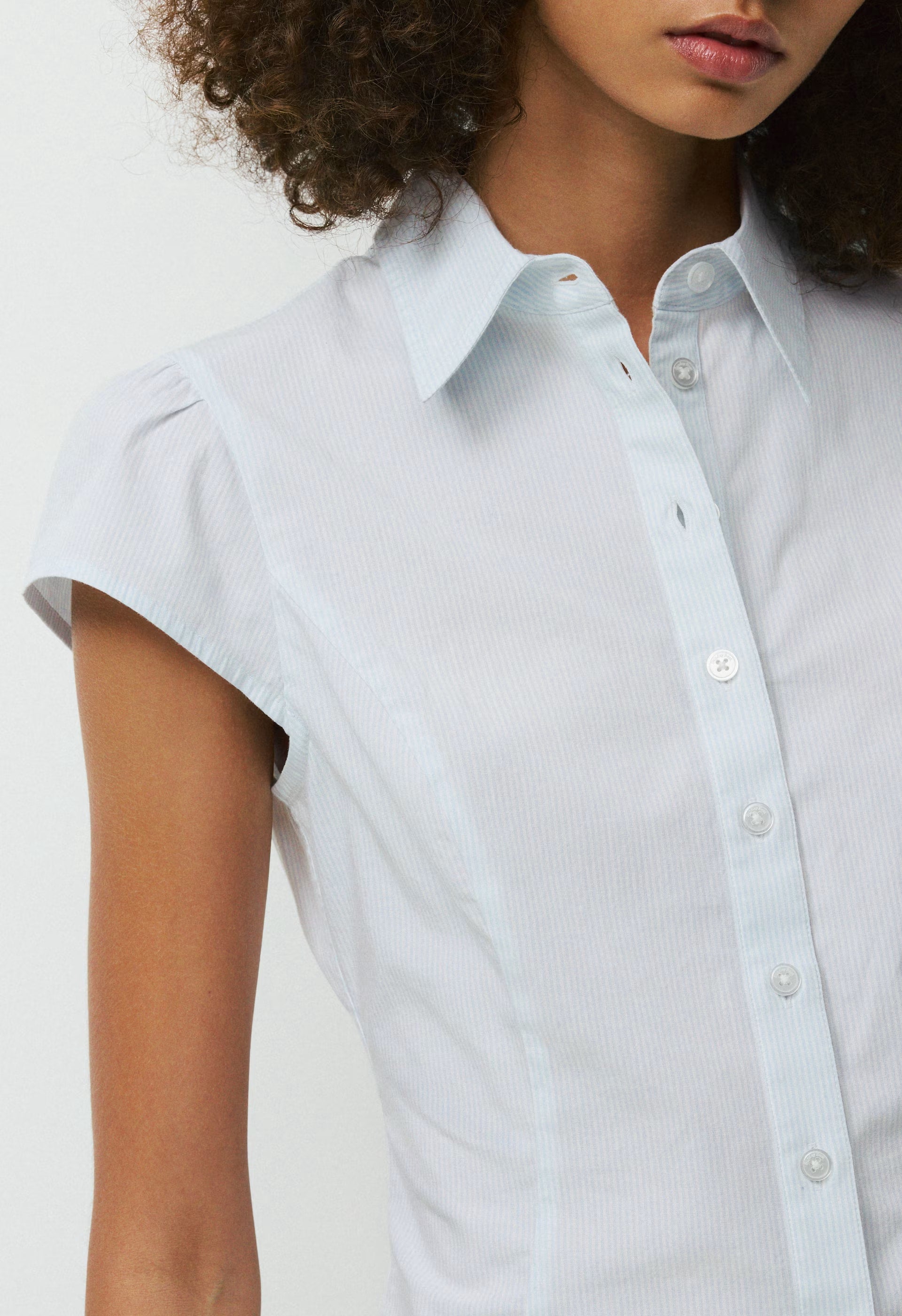 Fanciful Poplin Shirt - WHITE/MAGNOLIA