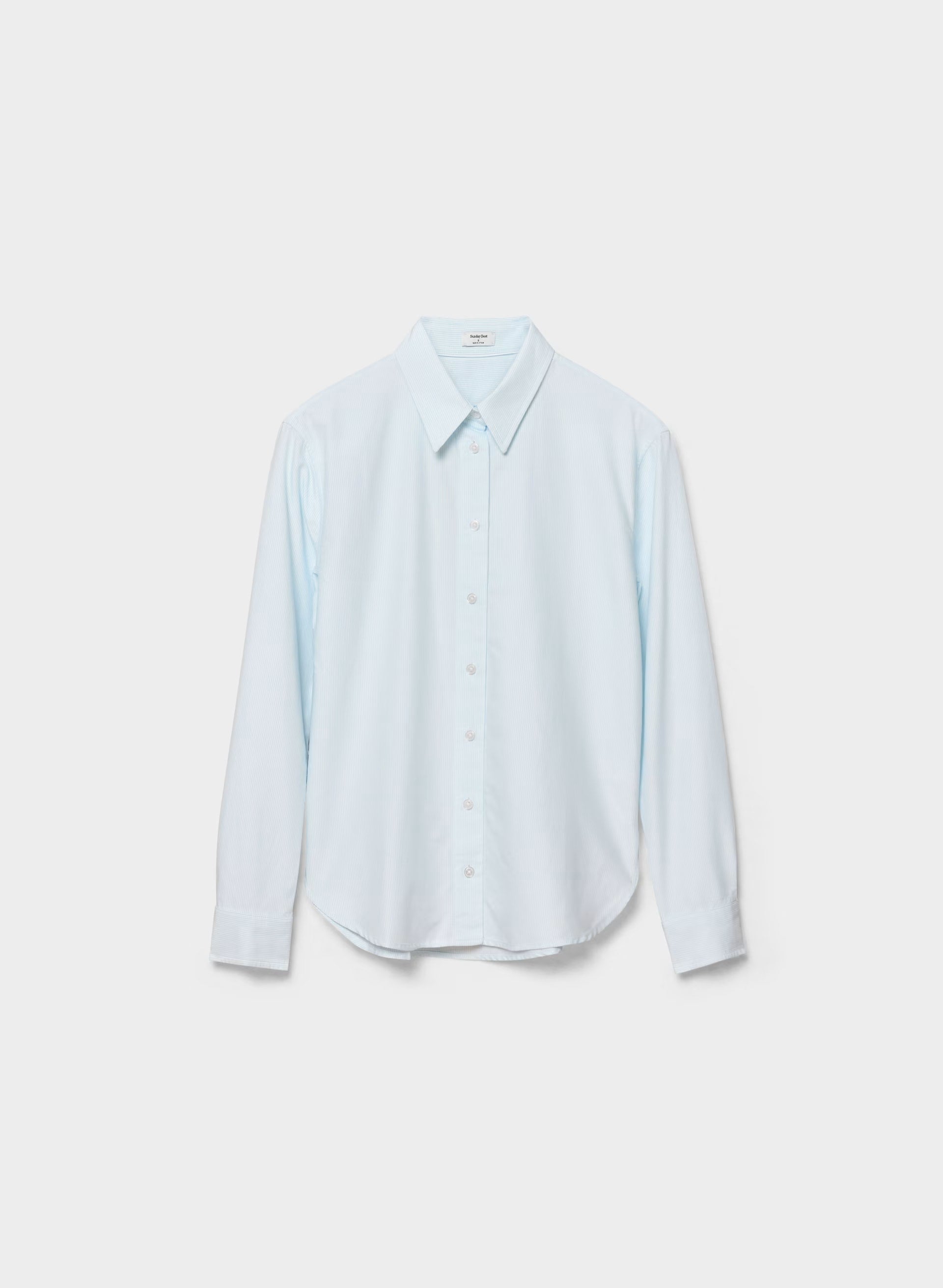 Bookish Oxford Shirt - WHITE/ VILLA BLUE