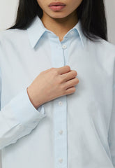Bookish Oxford Shirt - WHITE/ VILLA BLUE