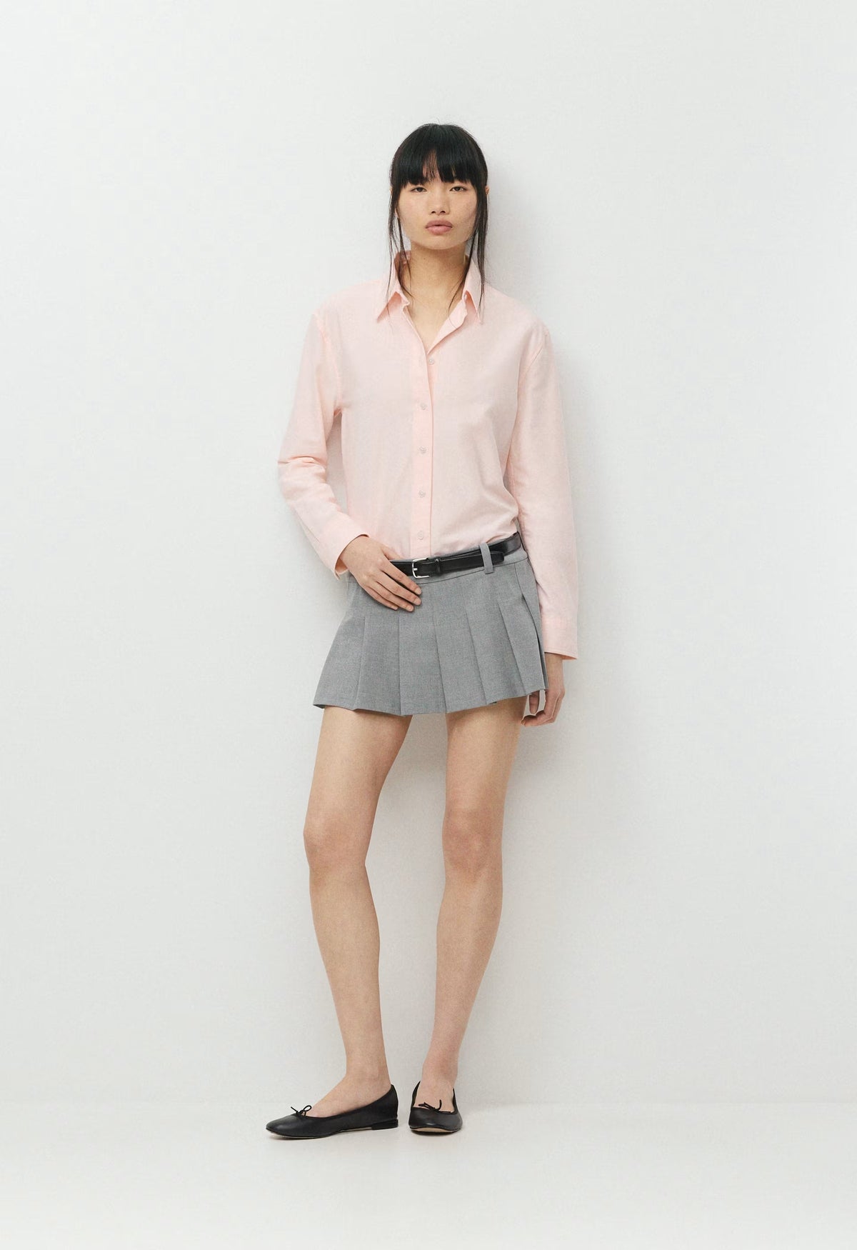 Bookish Oxford Shirt - CHMBRY CRYSTAL PINK
