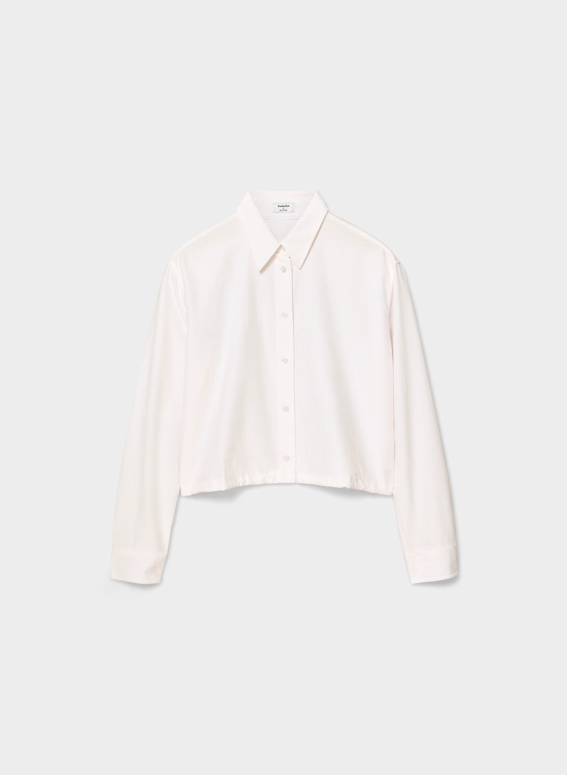 Novella Oxford Shirt - WHITE/MAGNOLIA