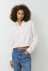 Novella Oxford Shirt - WHITE/MAGNOLIA
