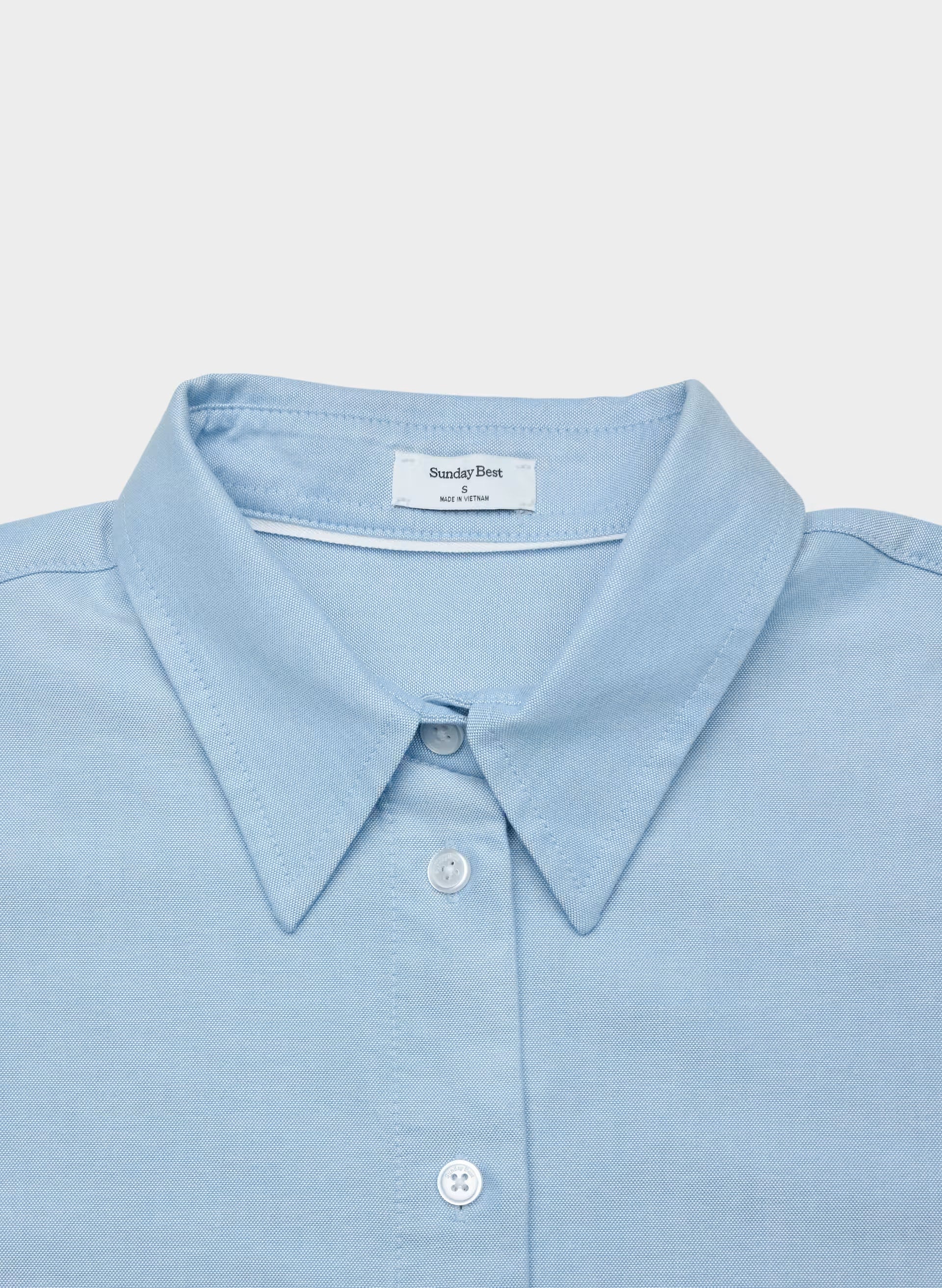Novella Oxford Shirt - CHMBRY CRNFLWR BLUE