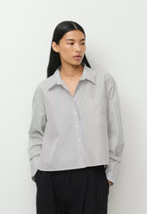 Converge Poplin Shirt - BT WHITE/ADML NAVY
