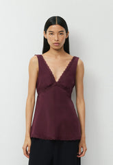 Serenade Silk Top - GALA PLUM/GALA PLUM