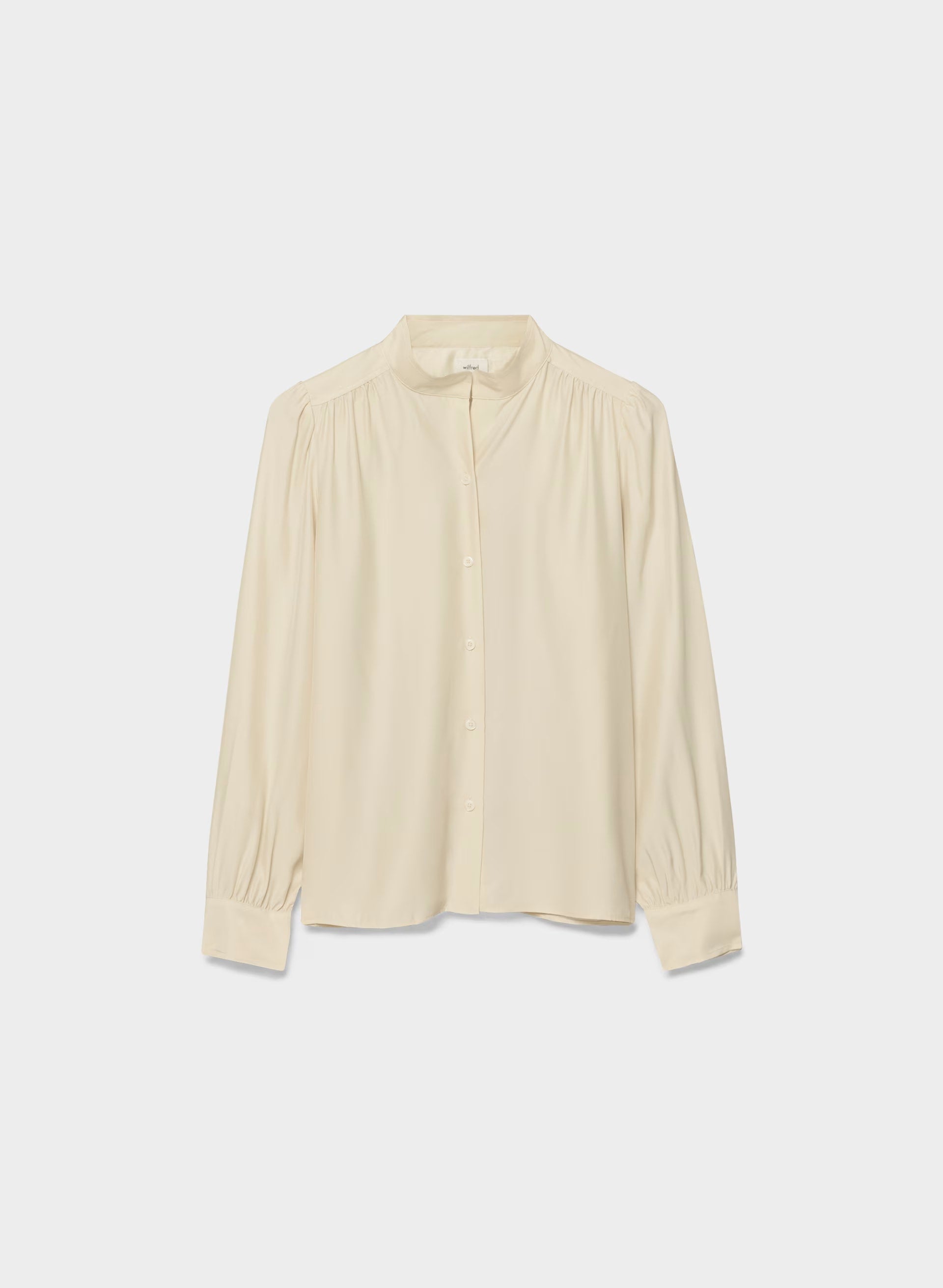 Delphine Silk Blouse - SEASIDE CREAM