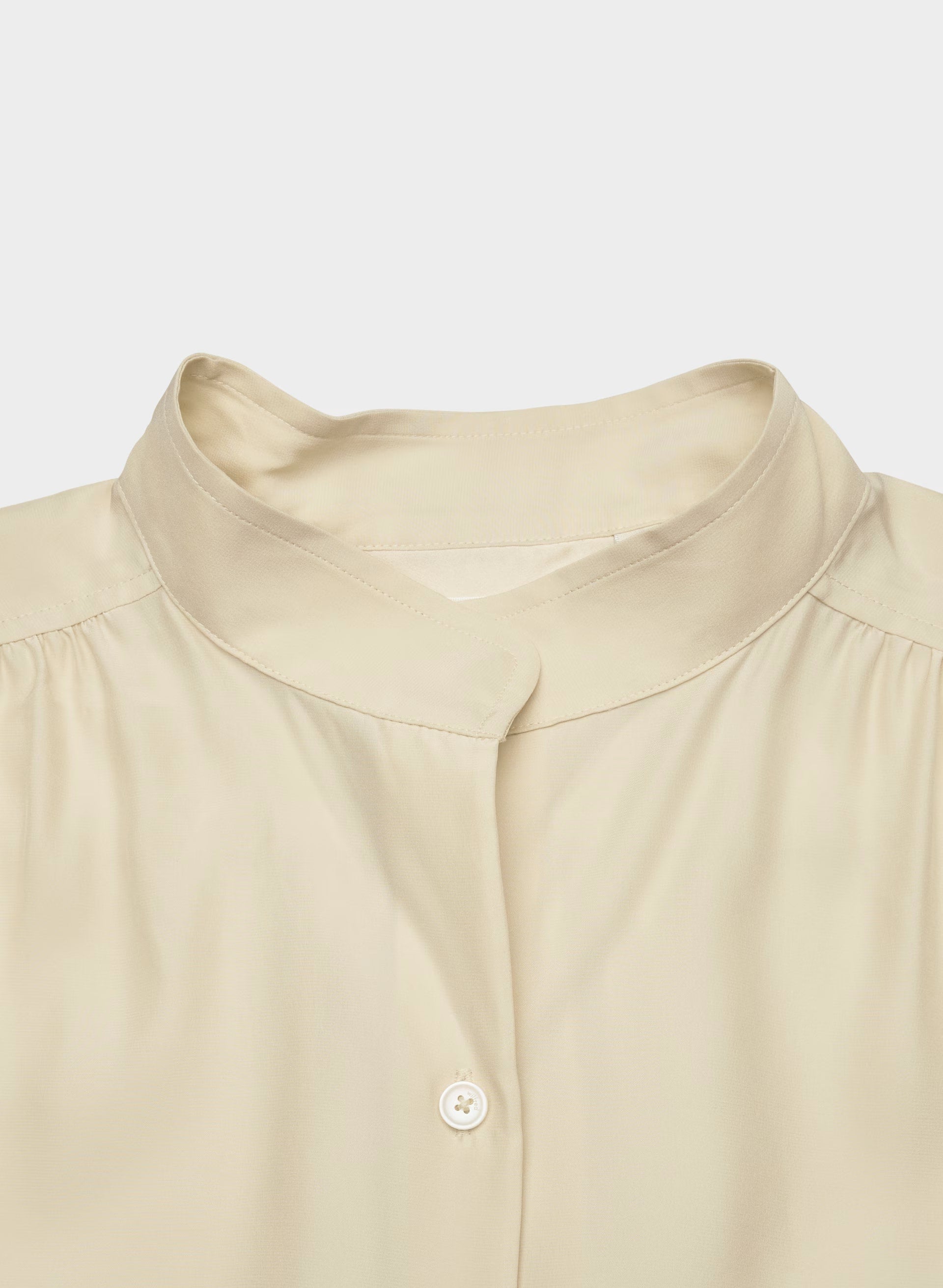 Delphine Silk Blouse - SEASIDE CREAM