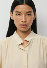 Delphine Silk Blouse - SEASIDE CREAM