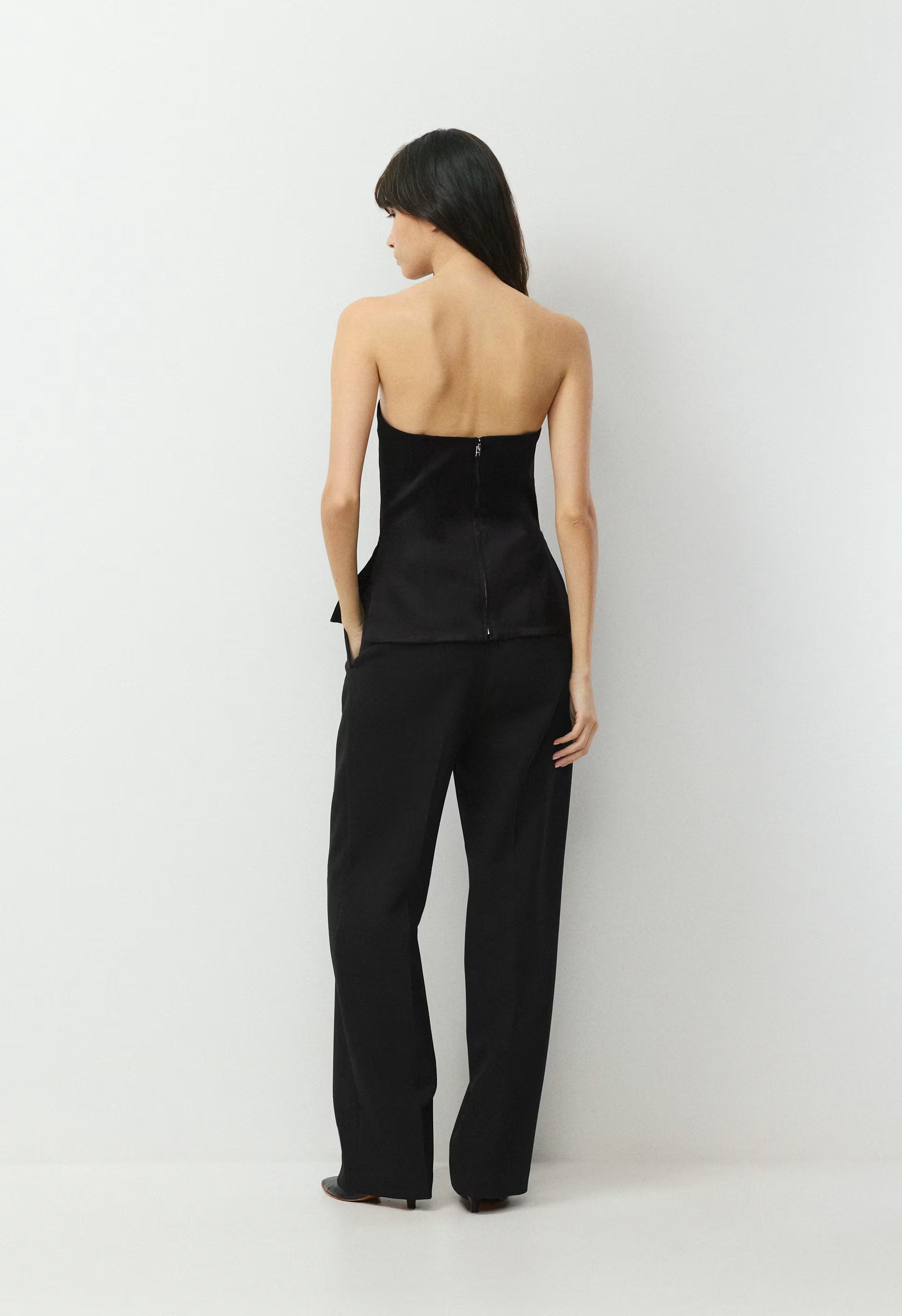 Posh Tube Top - BLACK