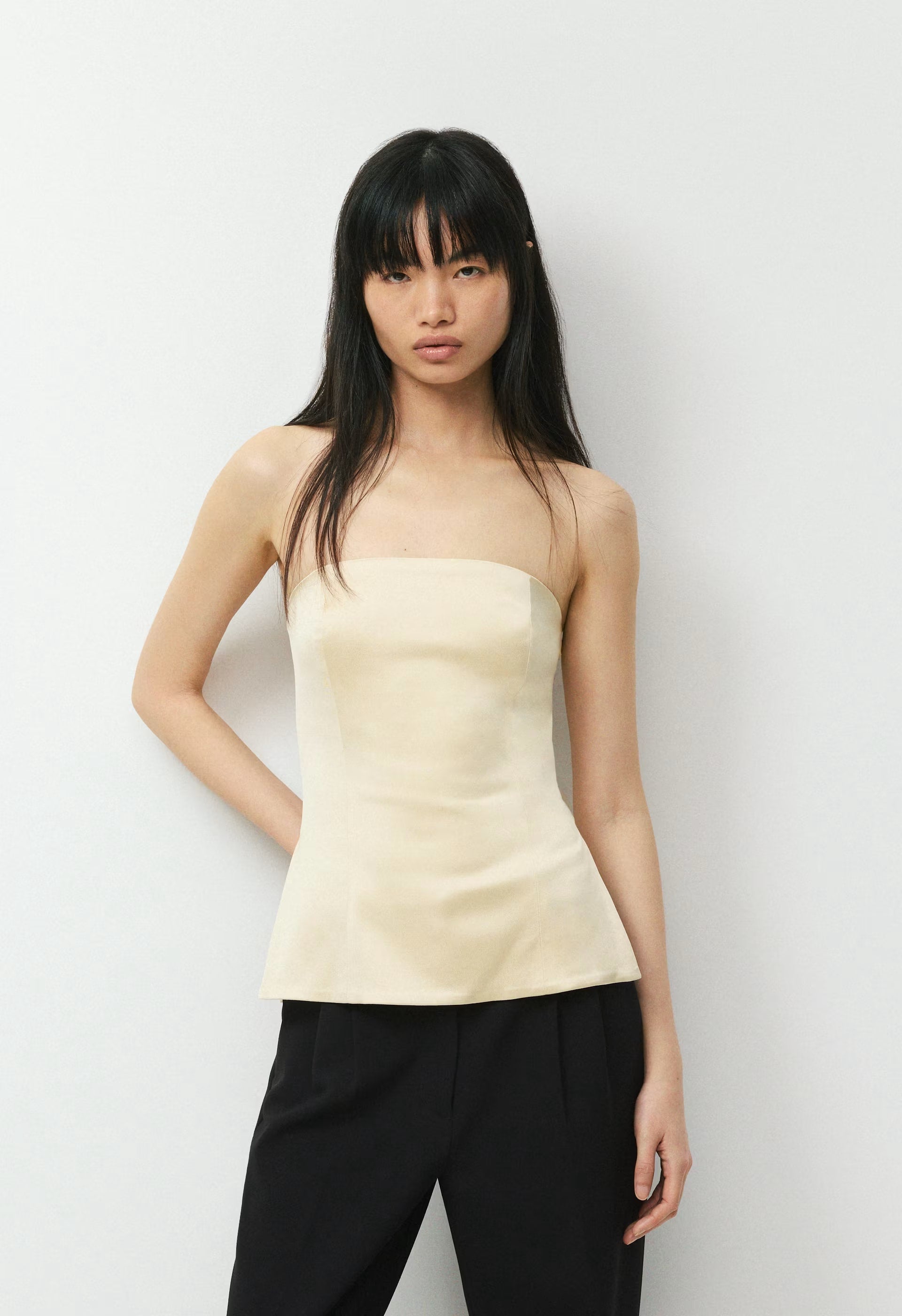 Posh Tube Top - SEASIDE CREAM