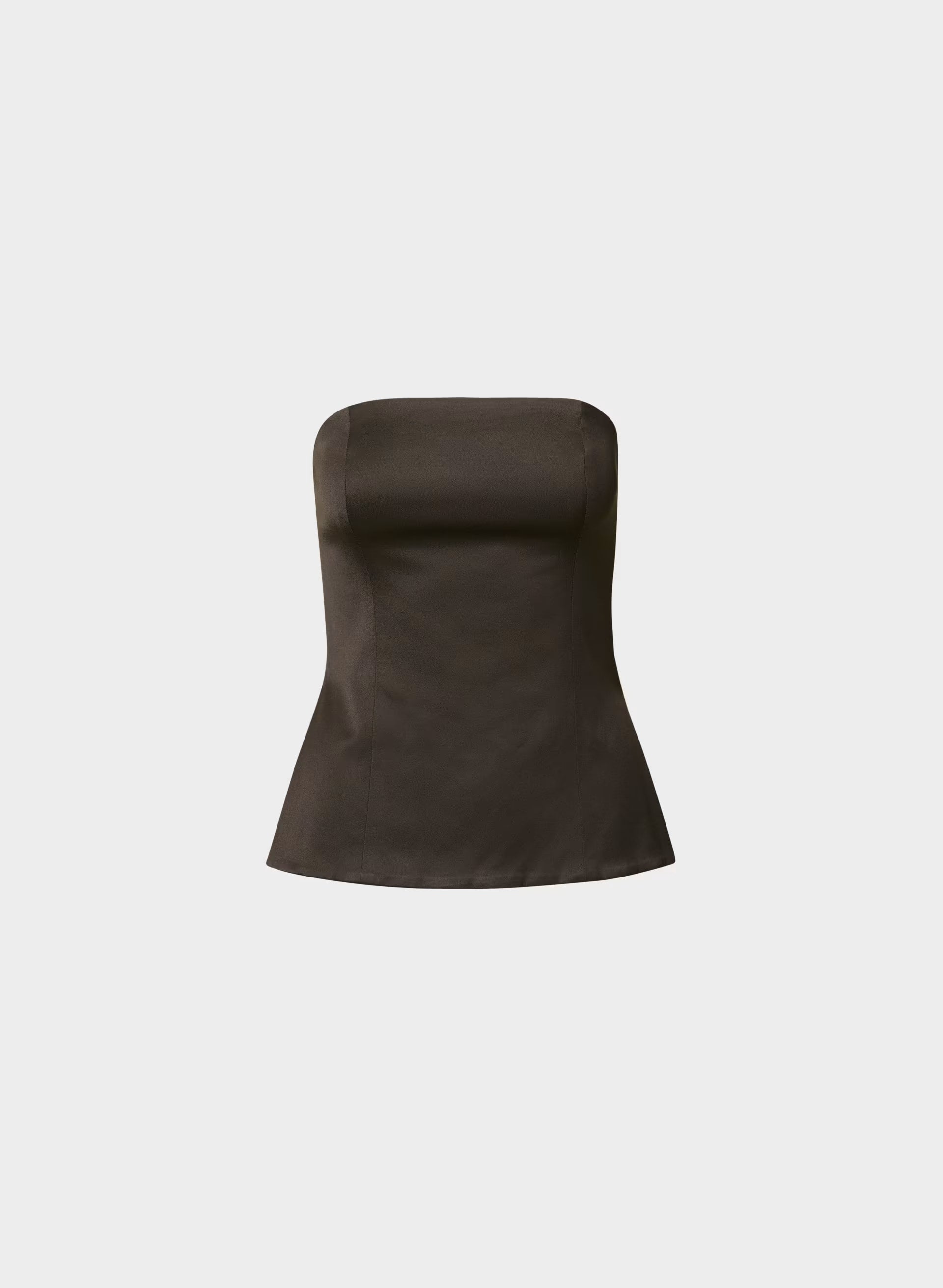 Posh Tube Top - CACAO NIB BROWN