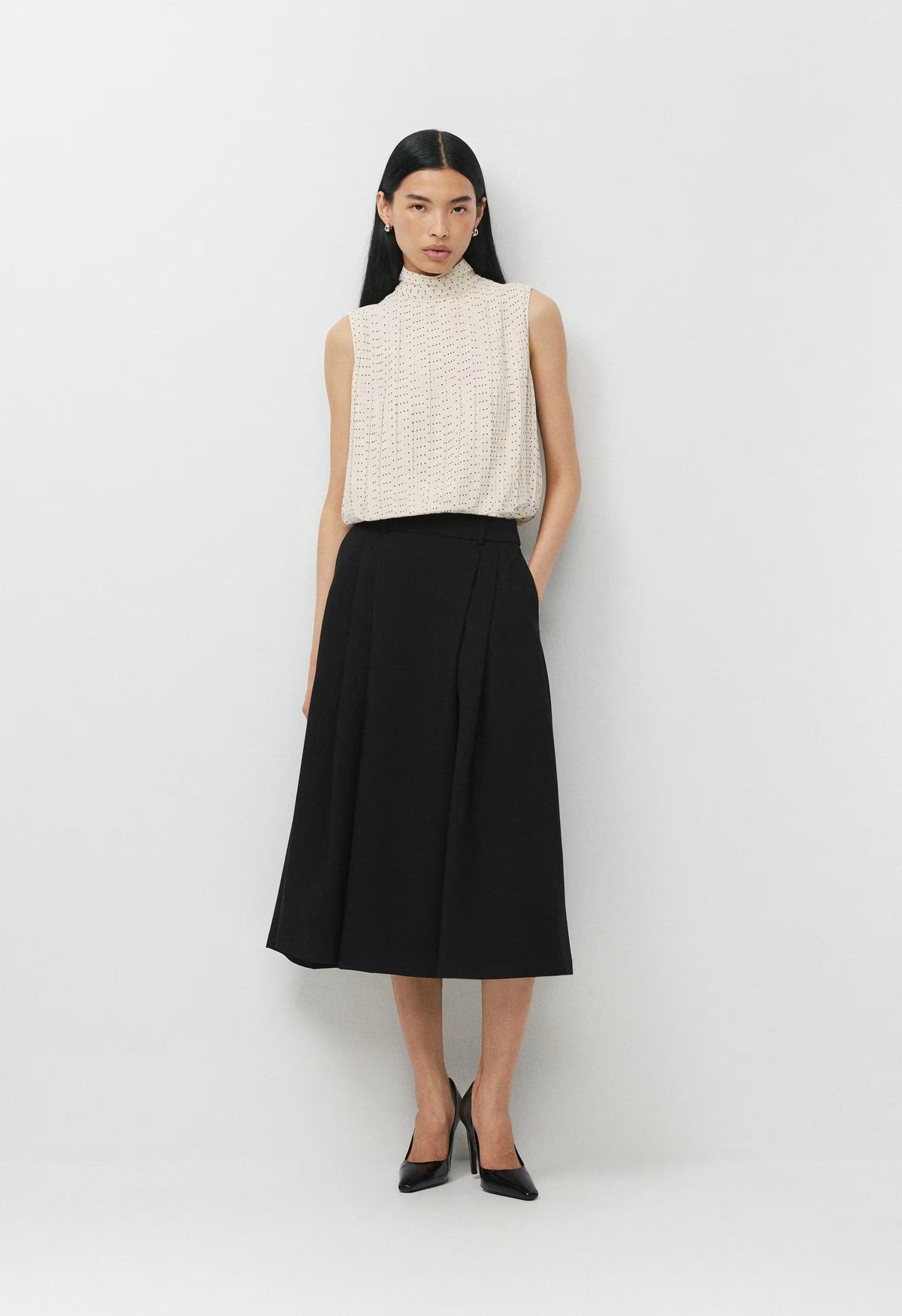 Ezra Top - BIRCH/BLACK