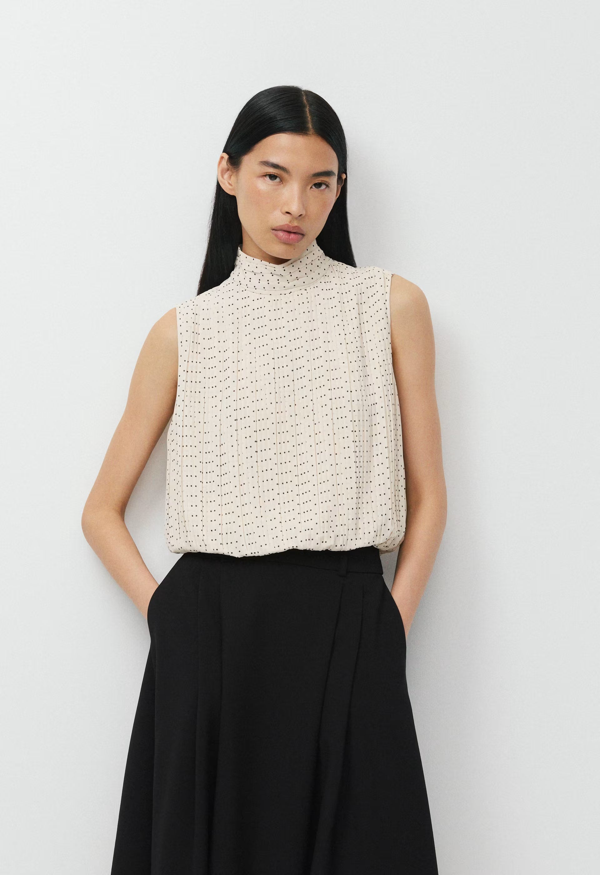 Ezra Top - BIRCH/BLACK