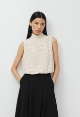 Ezra Top - BIRCH/BLACK