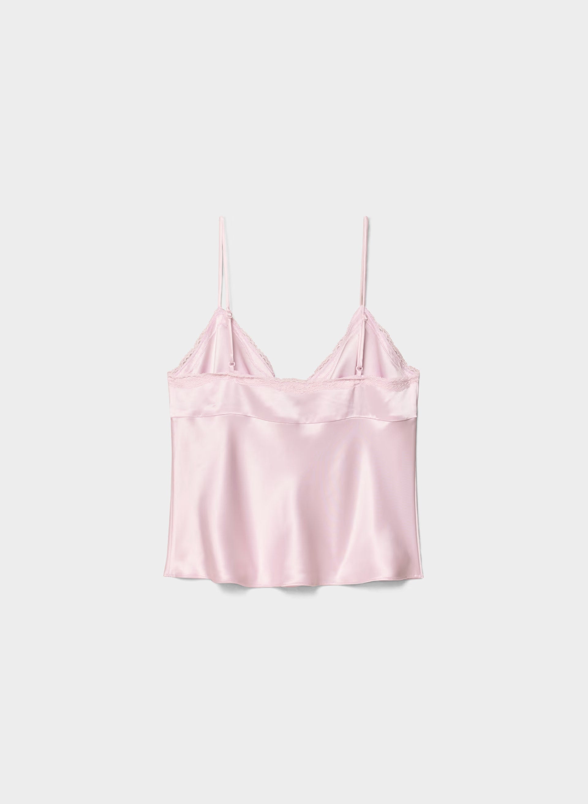 Rosalind Satin Camisole - MAGNOLIA