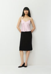 Rosalind Satin Camisole - MAGNOLIA