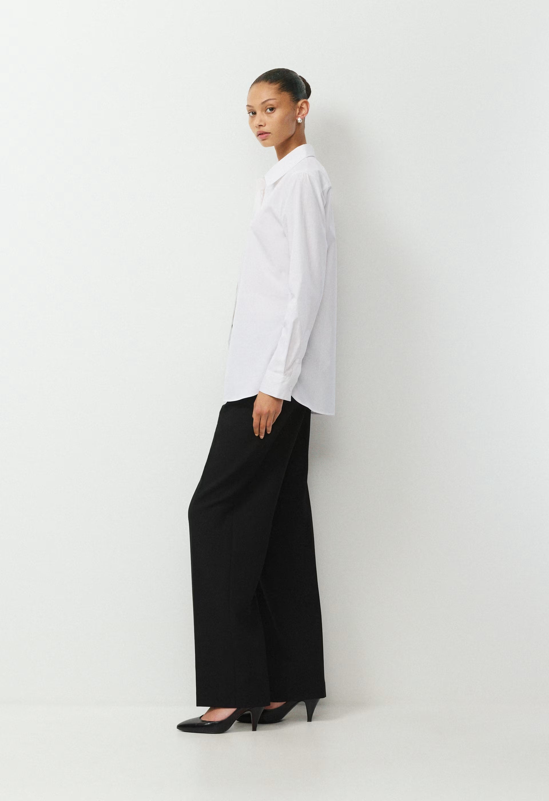 Concourse Poplin Shirt - WHITE