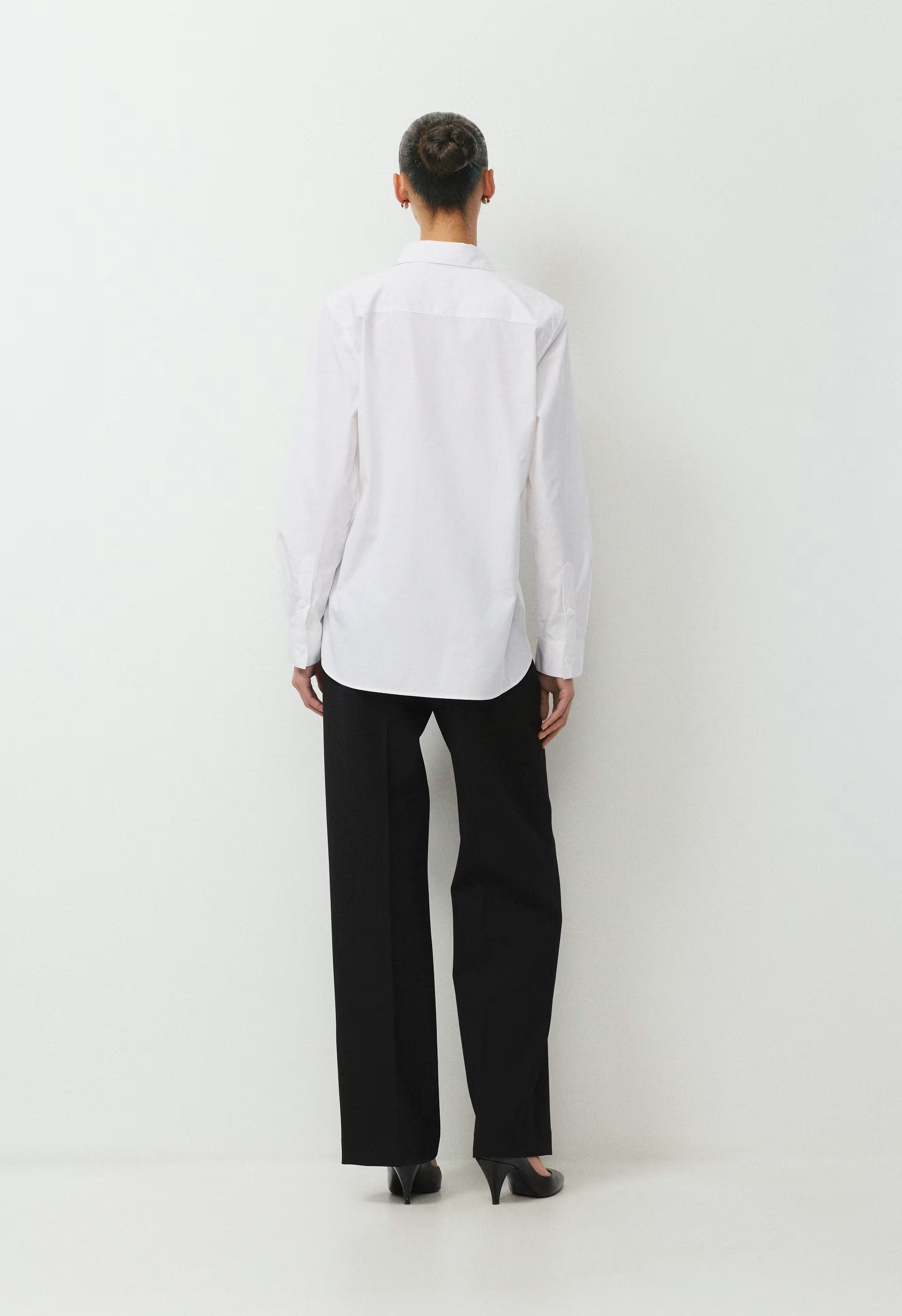 Concourse Poplin Shirt - WHITE
