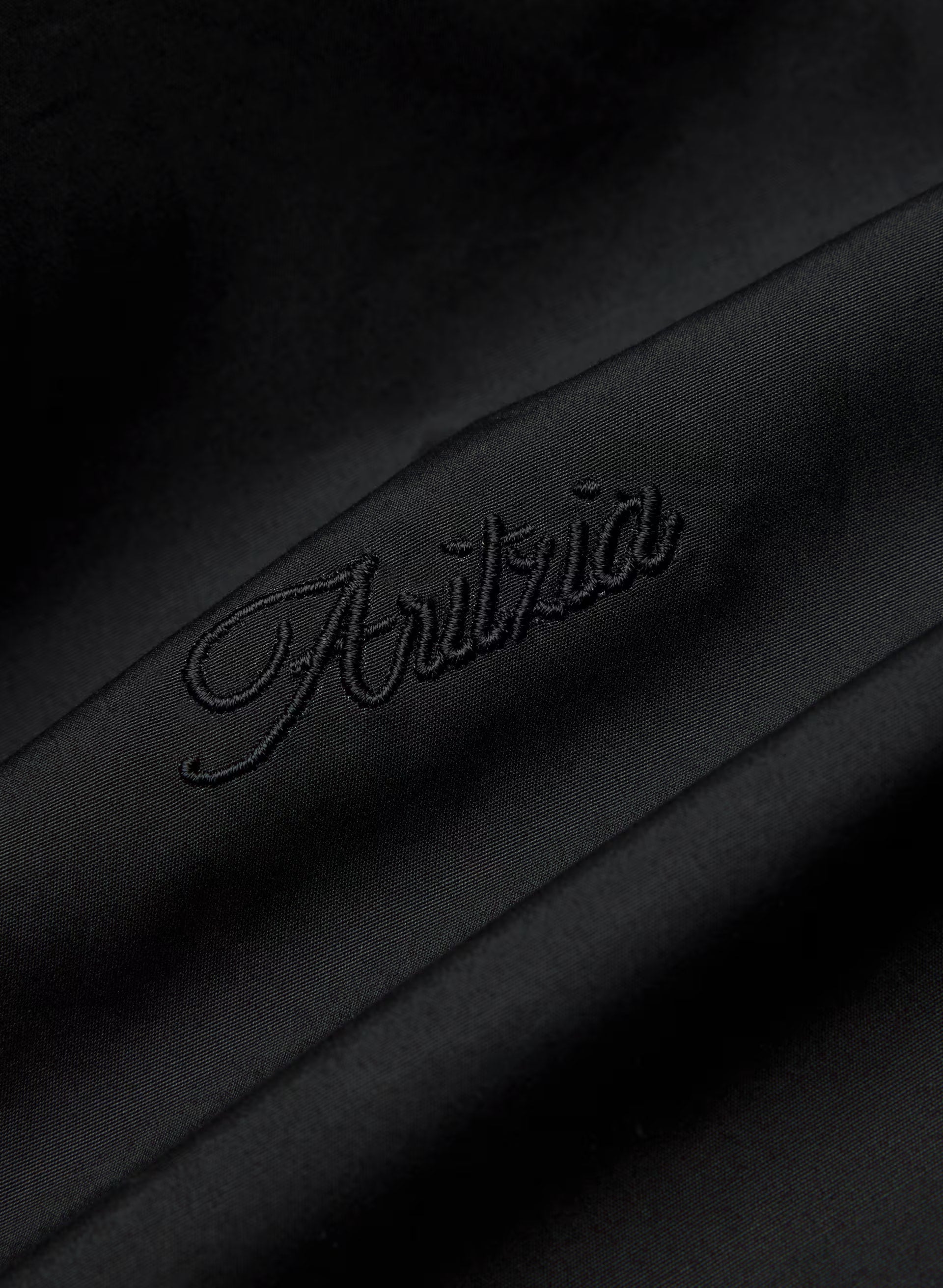 District Poplin Shirt - BLACK