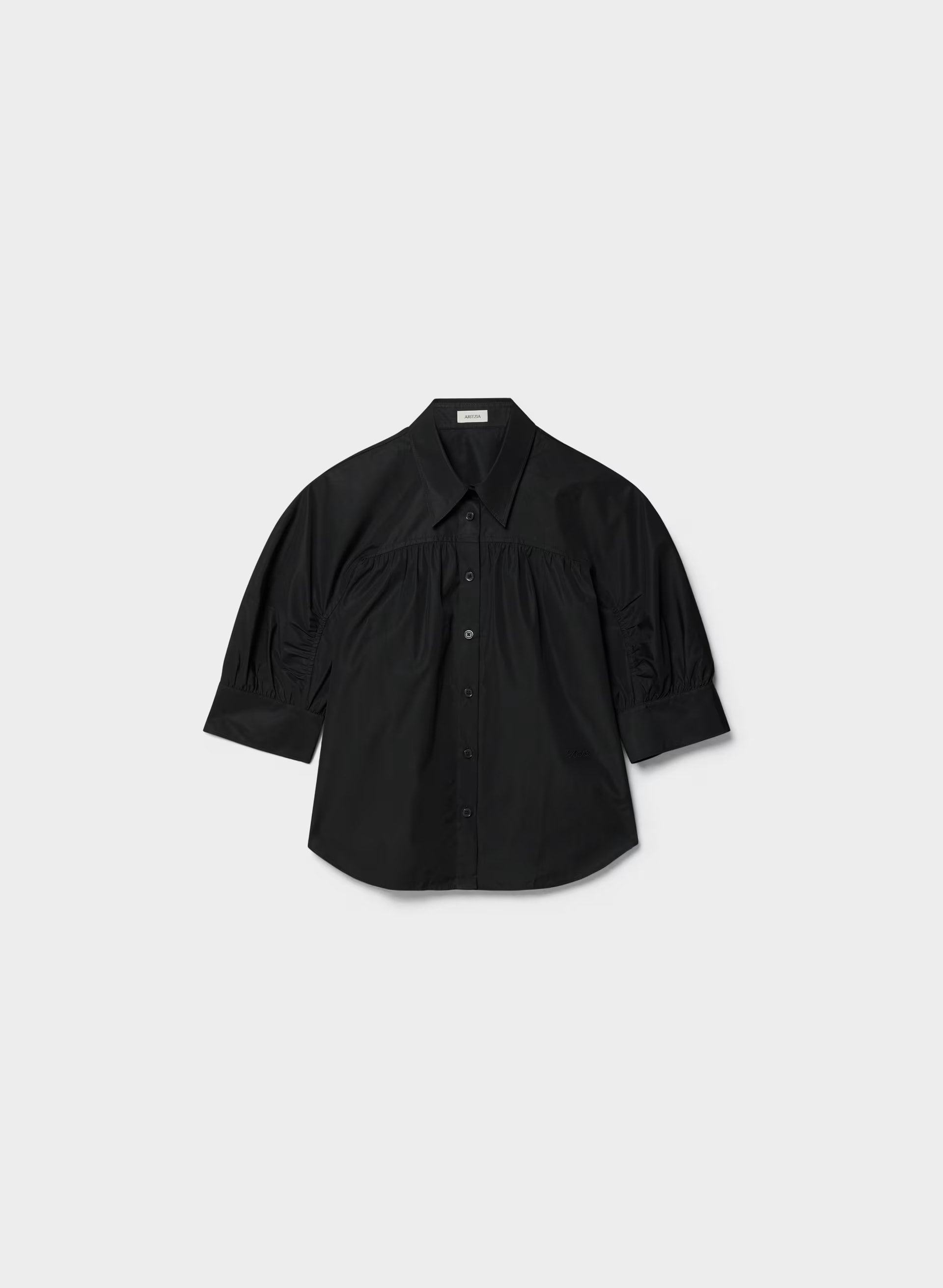 Calibre Poplin Shirt - BLACK