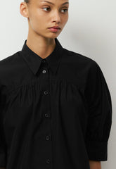 Calibre Poplin Shirt - BLACK