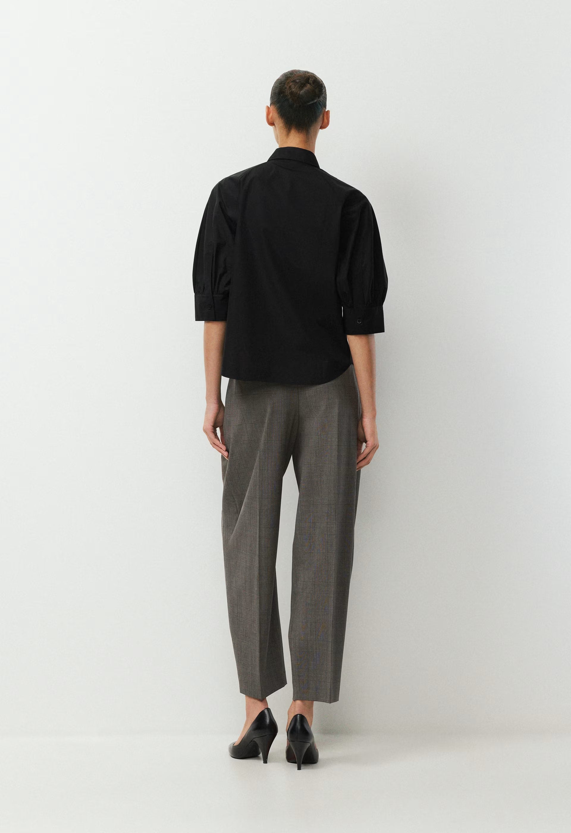 Calibre Poplin Shirt - BLACK