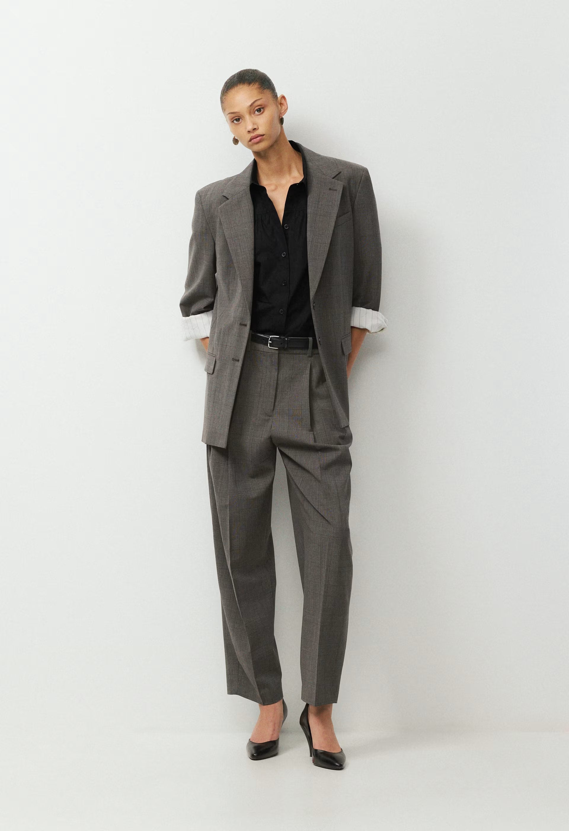 Calibre Poplin Shirt - BLACK