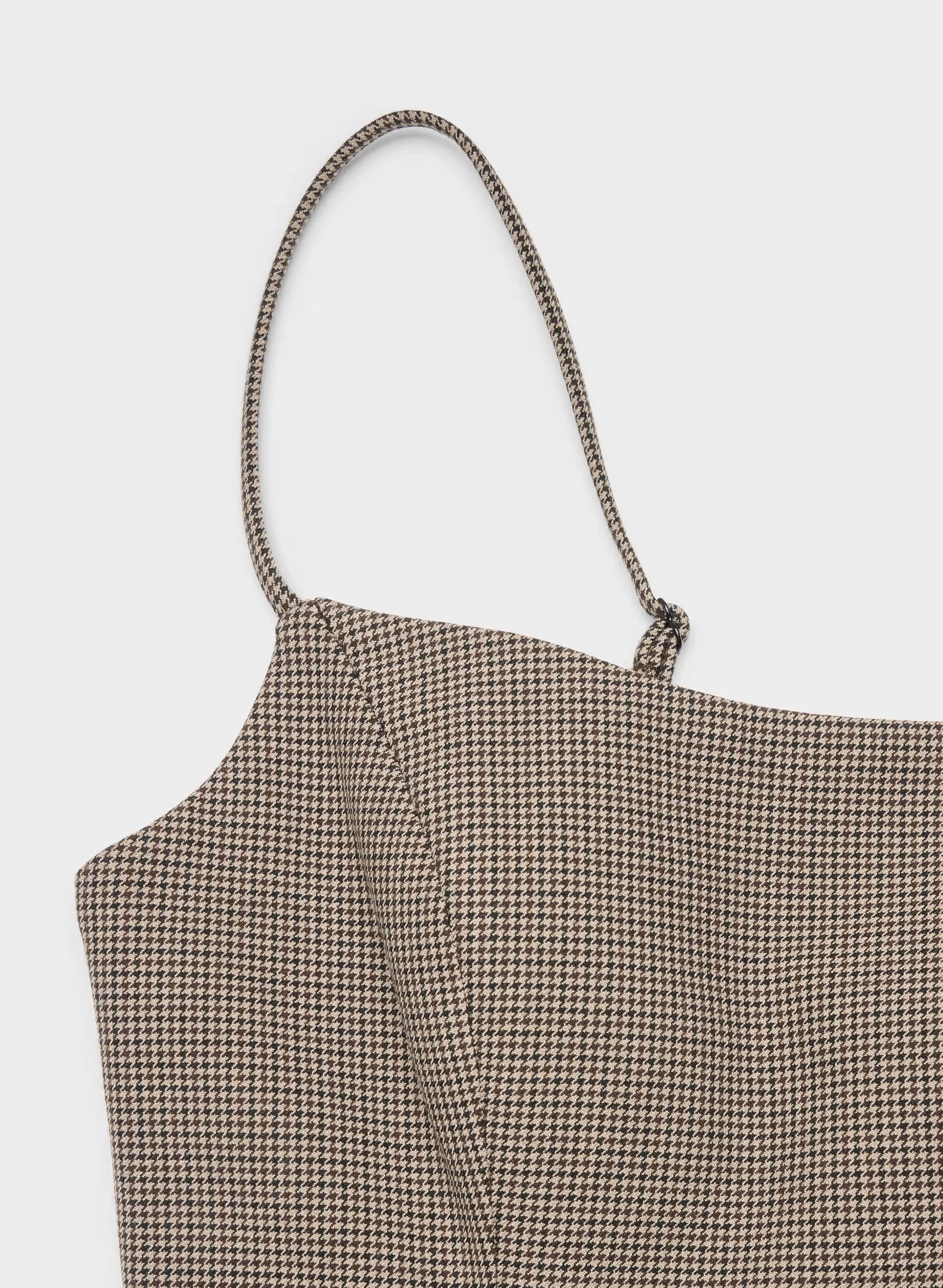 Altar Bustier - NOMAD TAUPE / BLACK