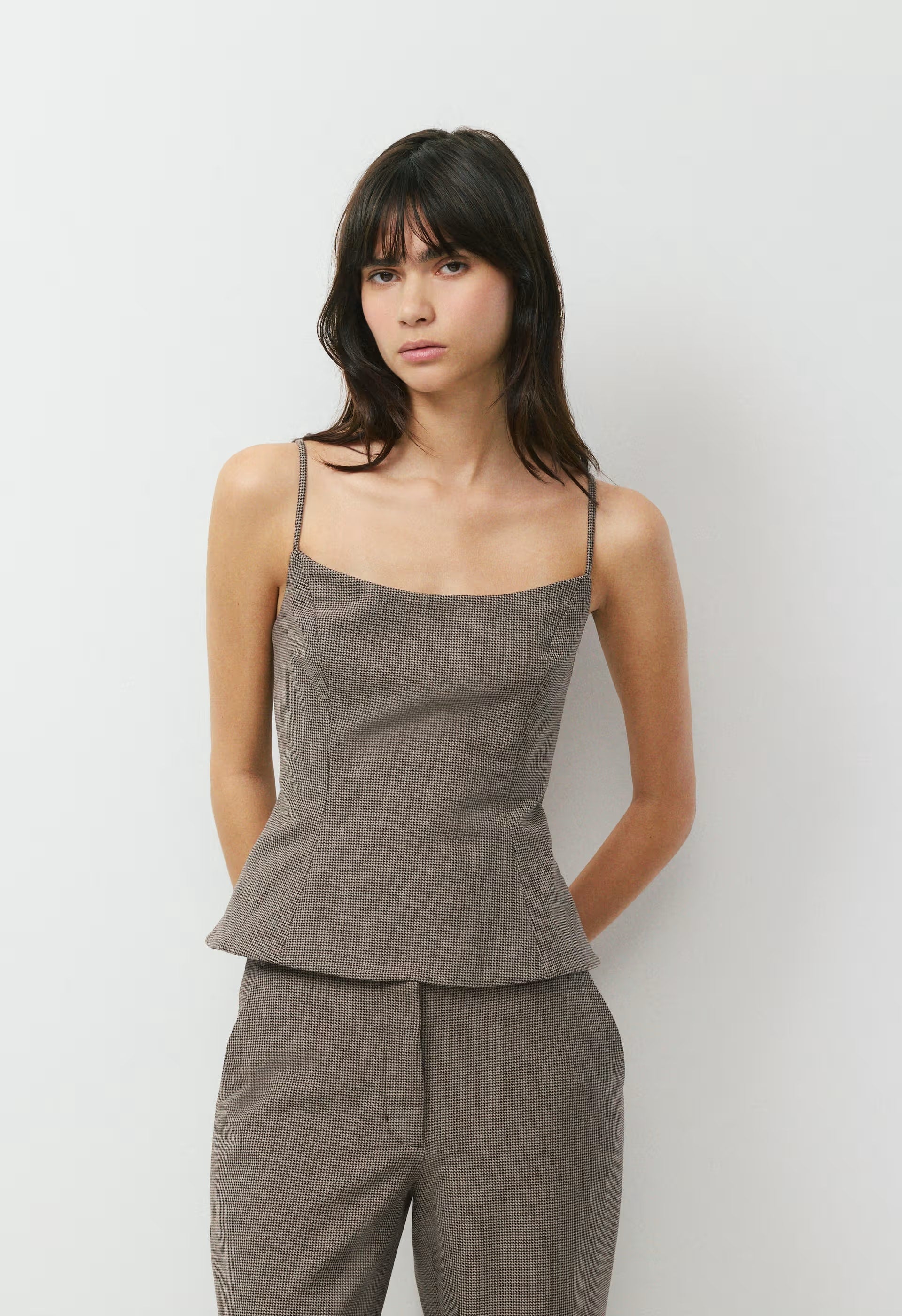 Altar Bustier - NOMAD TAUPE / BLACK
