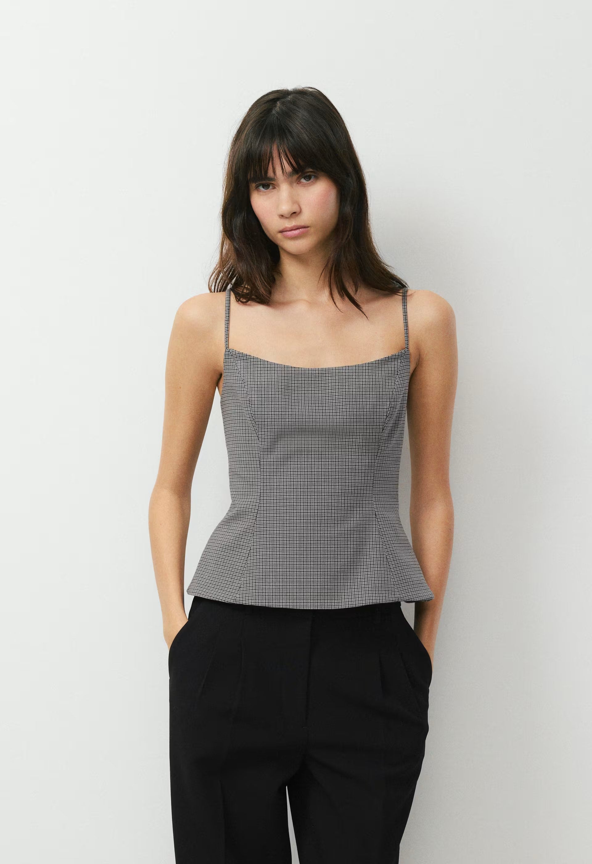 Altar Bustier - GREY/BLACK