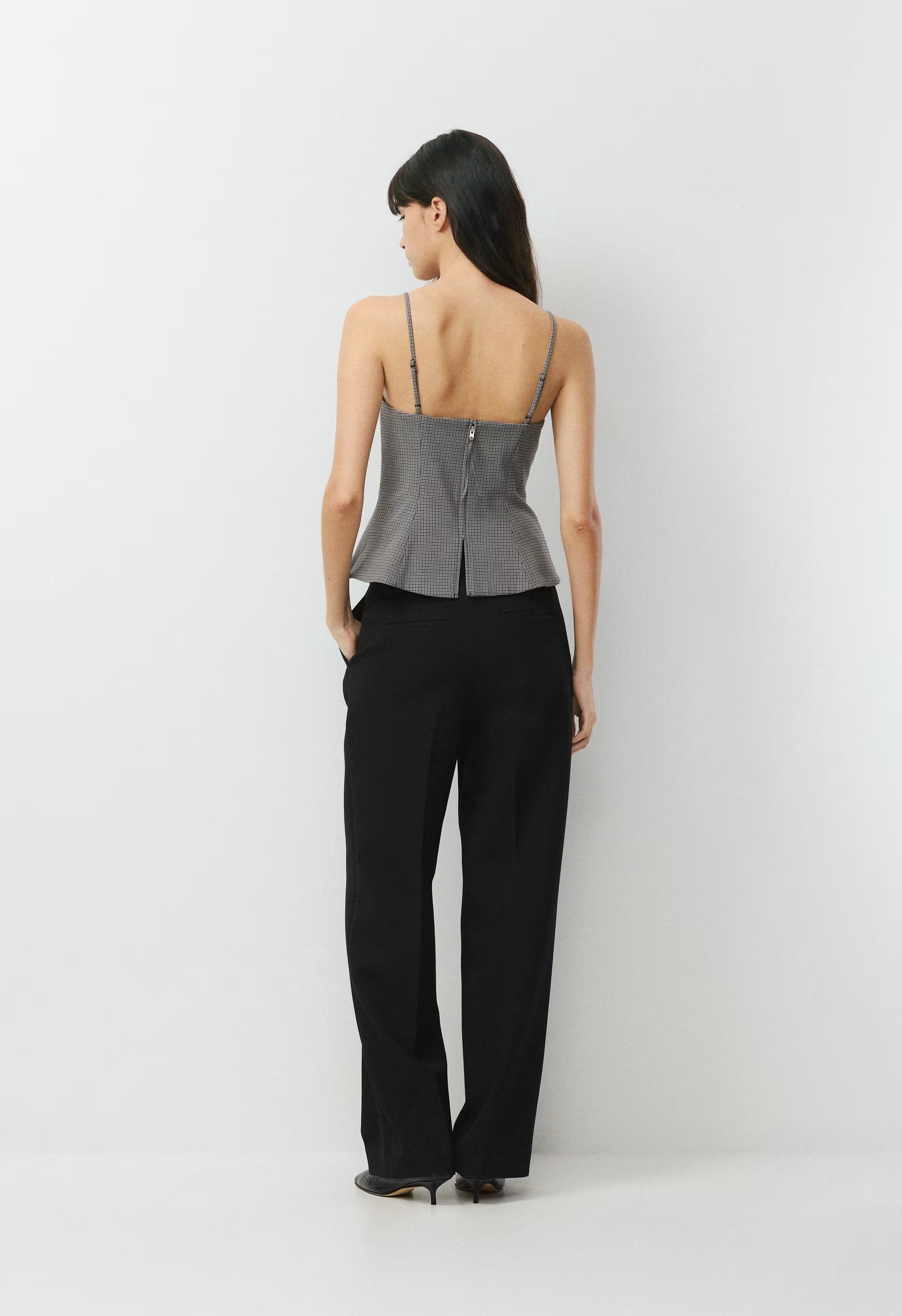 Altar Bustier - GREY/BLACK