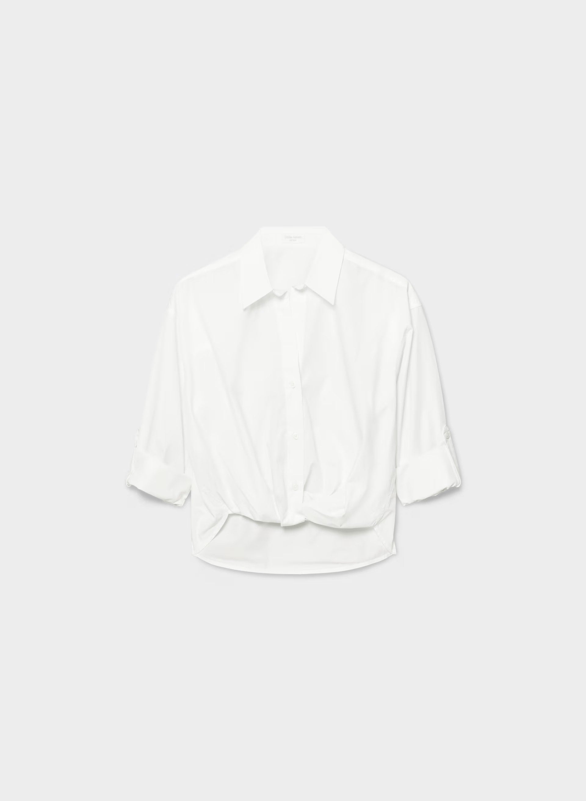 Portofino Poplin Shirt - BRIGHT WHITE