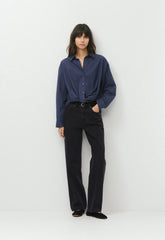 Portofino Poplin Shirt - HARBOUR NAVY