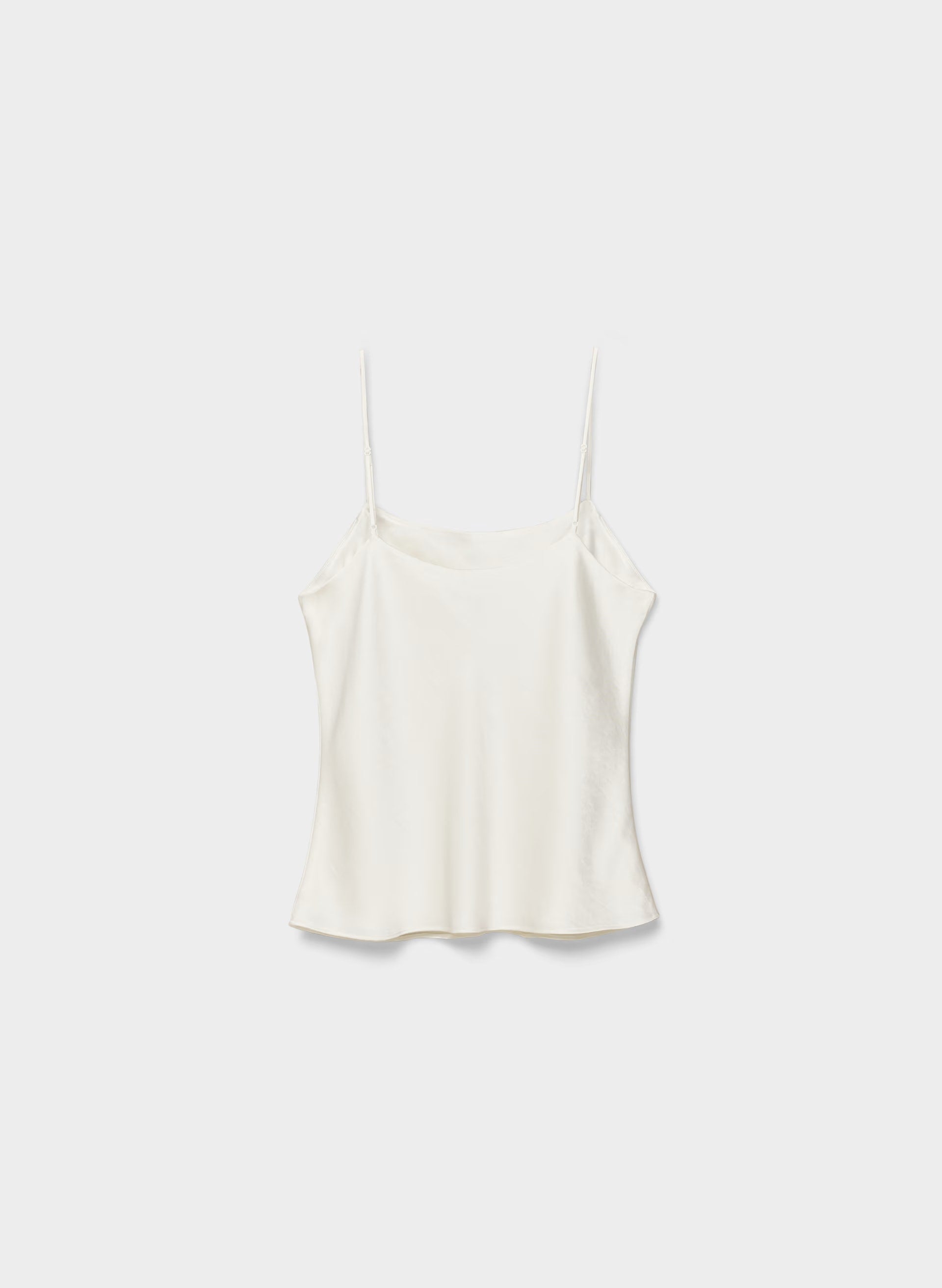 Pronto Satin Camisole - LIGHT BIRCH