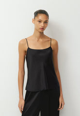 Pronto Satin Camisole - BLACK
