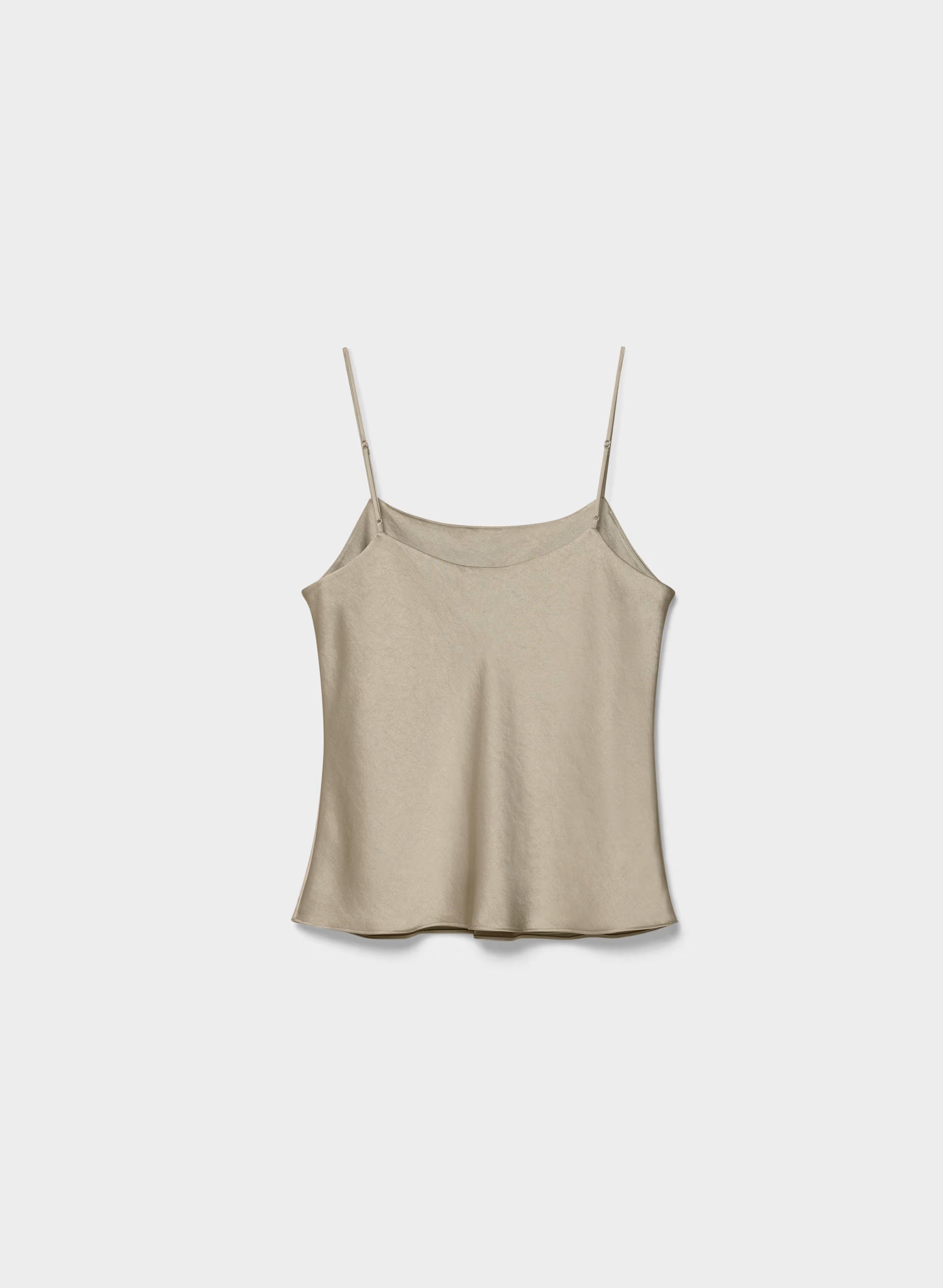 Pronto Satin Camisole - NOMAD TAUPE