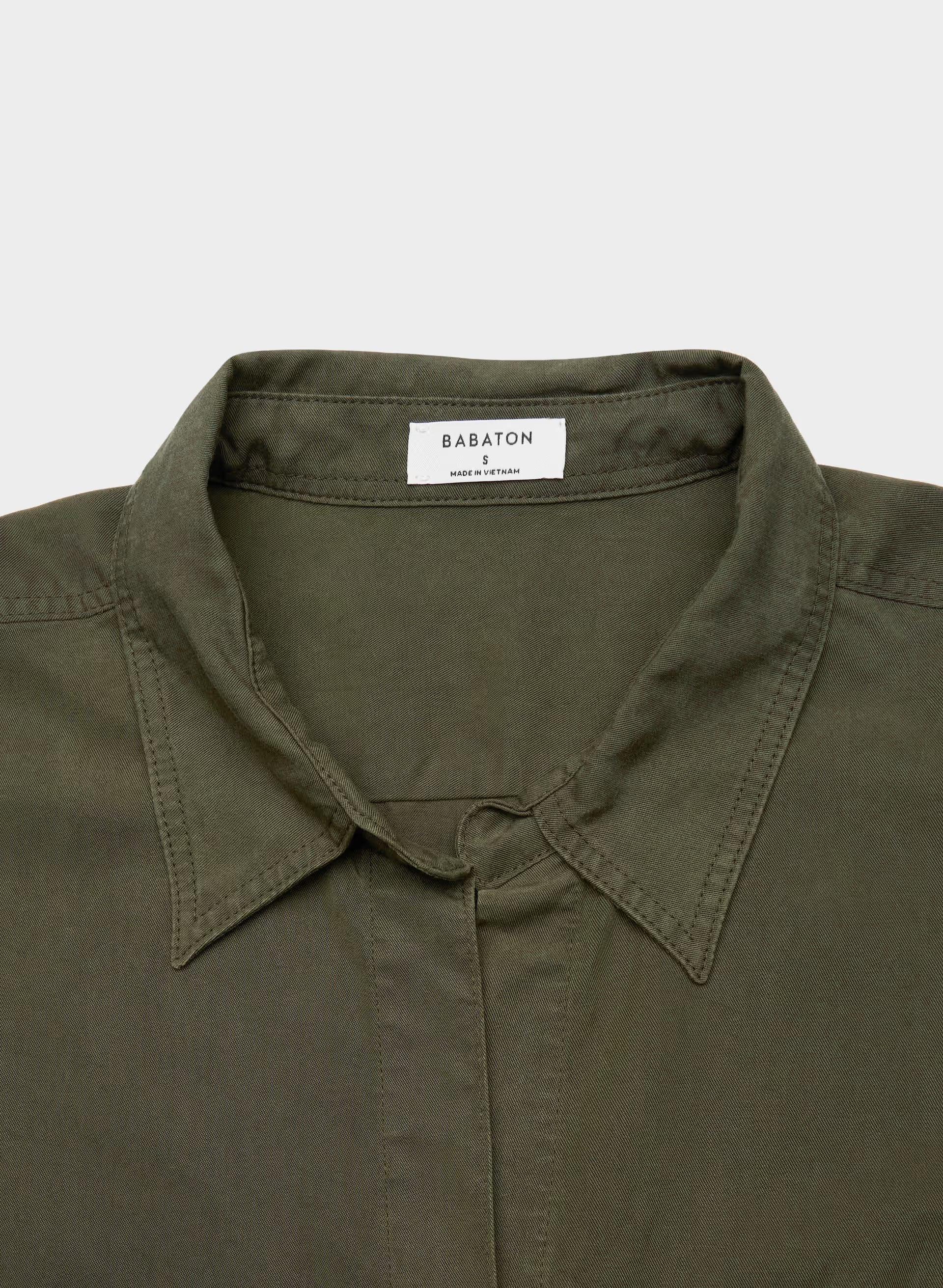 Utility Shirt - VINTAGE DARK OLIVE