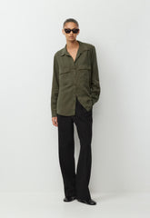 Utility Shirt - VINTAGE DARK OLIVE
