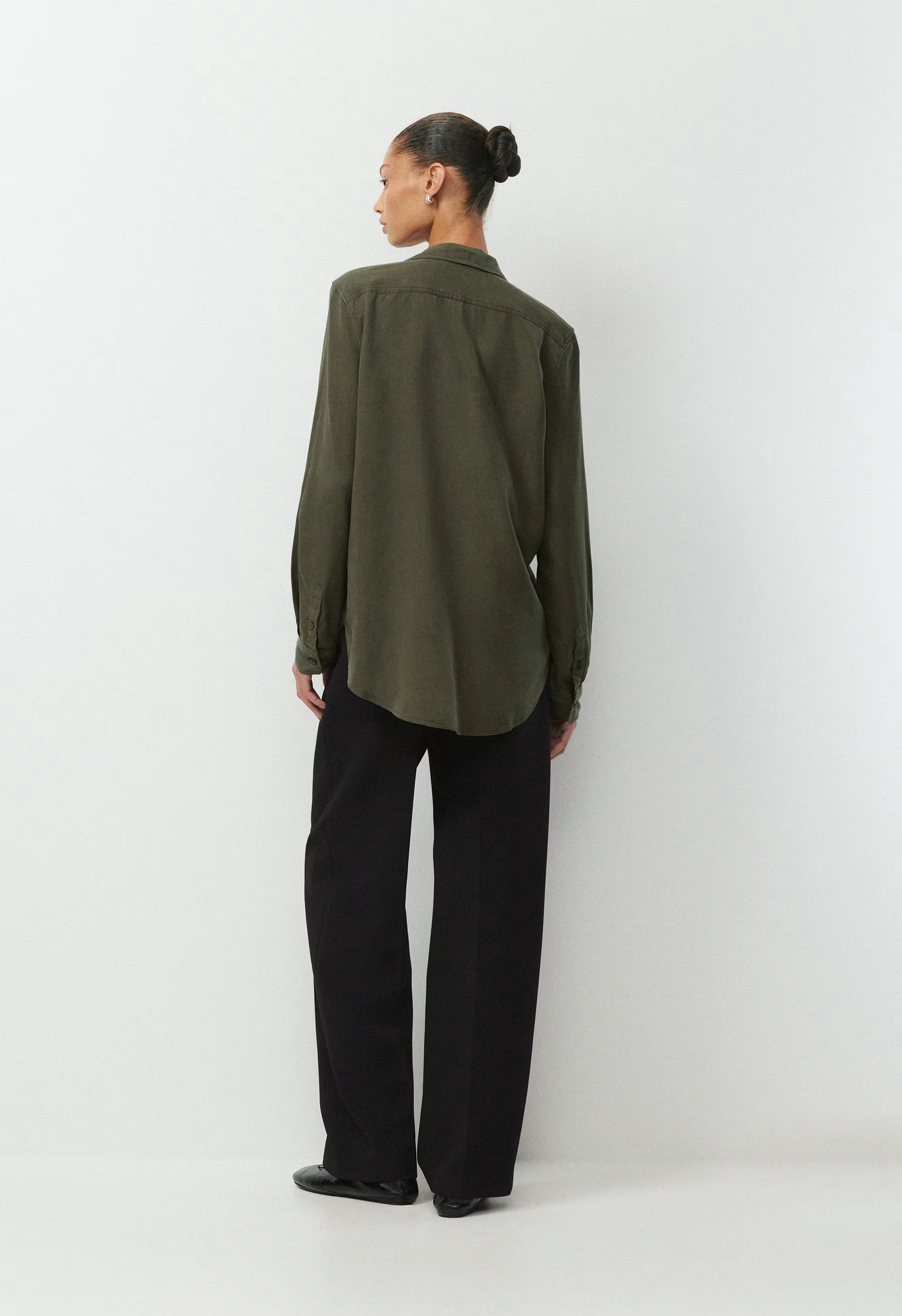Utility Shirt - VINTAGE DARK OLIVE