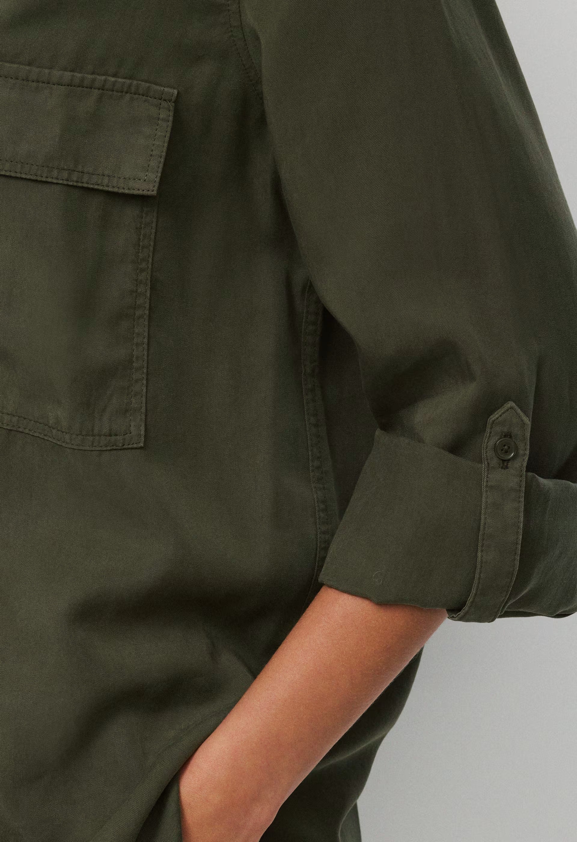 Utility Shirt - VINTAGE DARK OLIVE