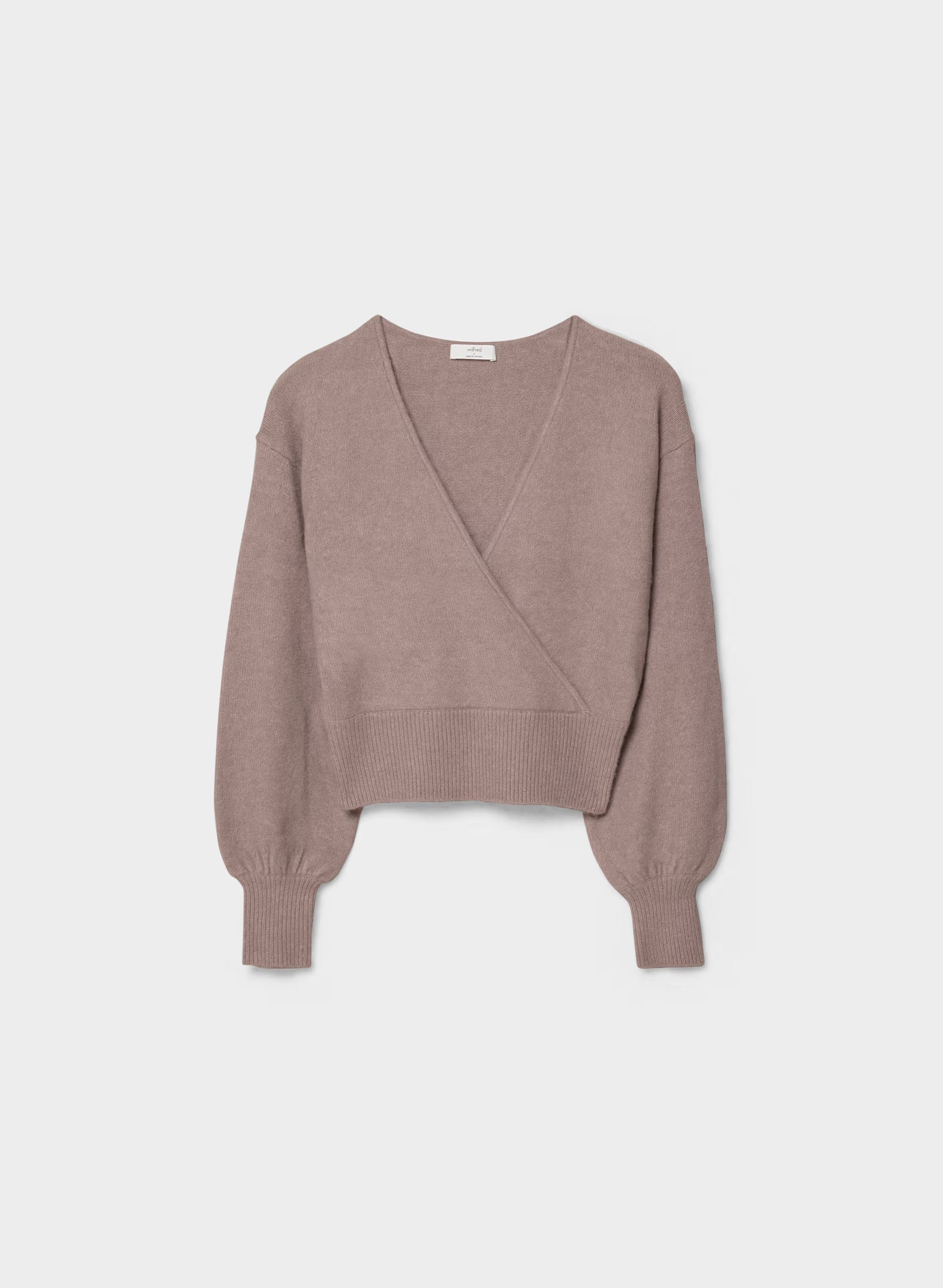 SoftSpoke™ Dear Wrap Sweater - DUSTY MAUVE